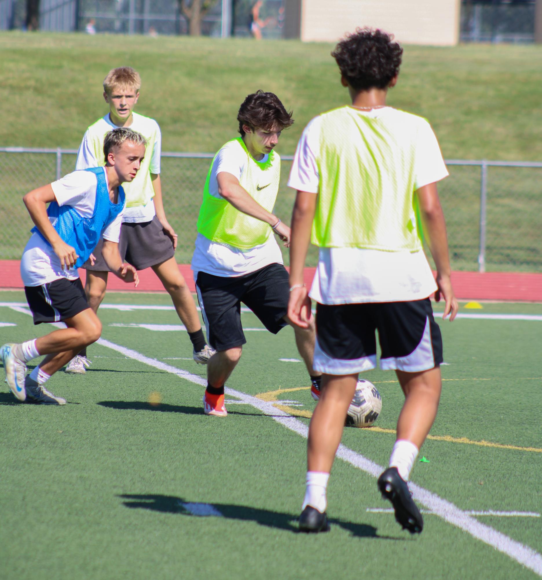 Soccer Practice (Photos by Bella Johnson)