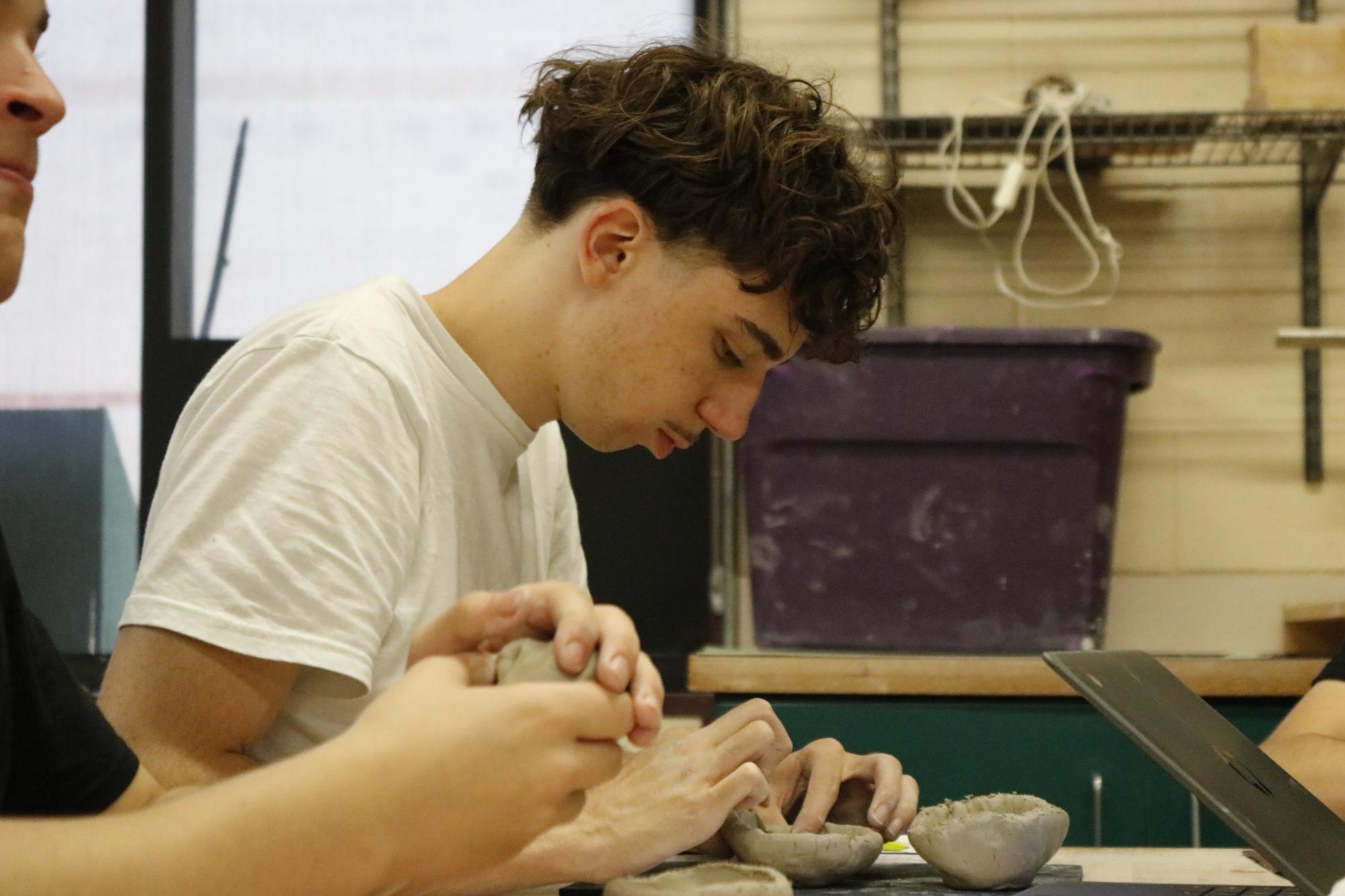 Clay Class (Photos by Emmersyn Bonebrake)