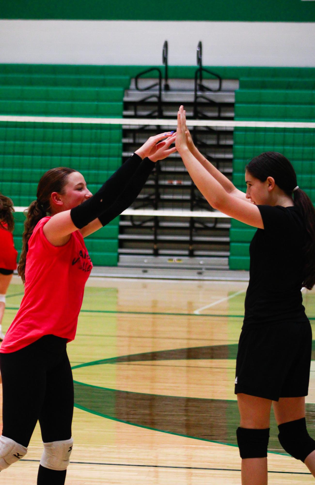 Volleyball practice (Photos by Teagan Kellogg)