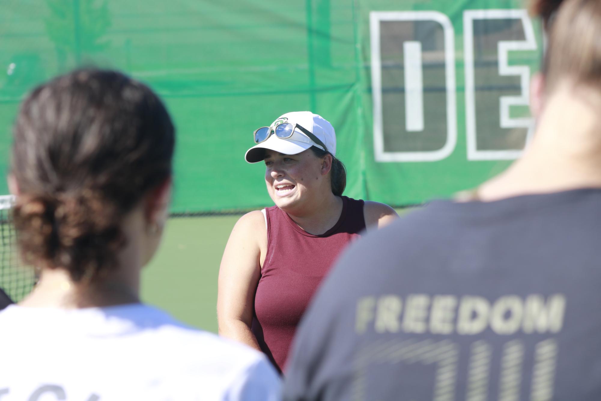 Tennis Practice (Photos by Samuel Shulda)