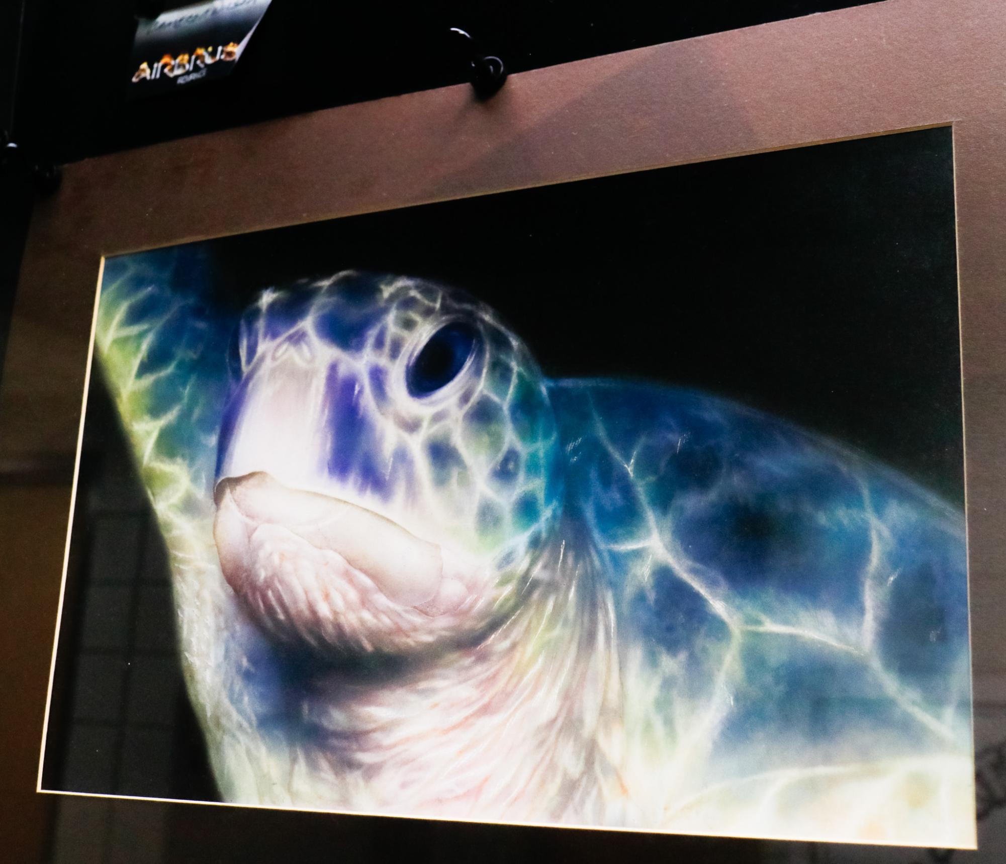 Artwork in gallery (Photos by Ava Mbawuike)