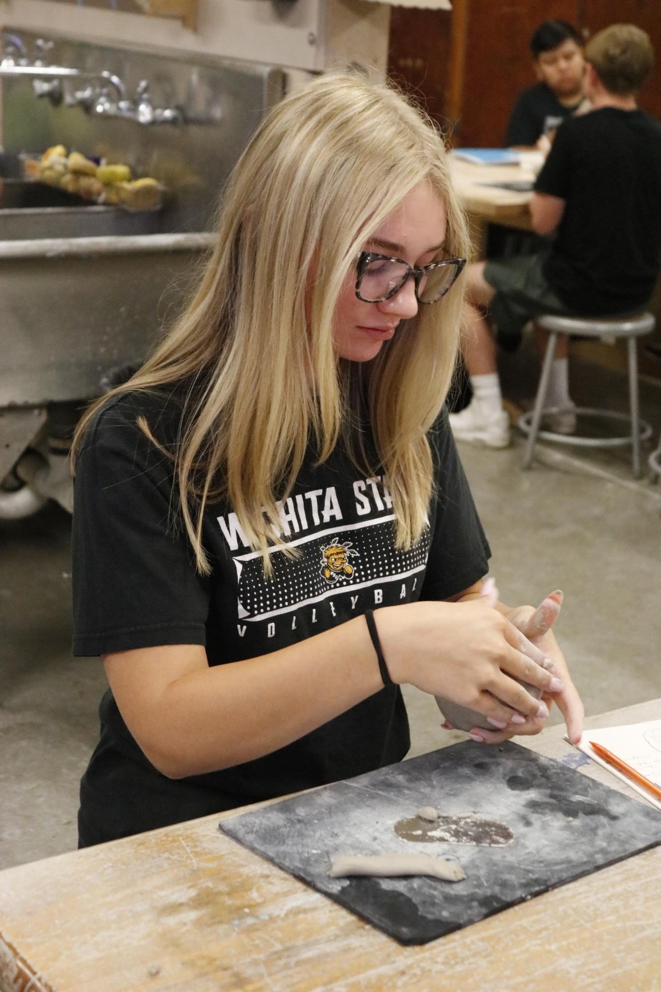 Clay Class (Photos by Emmersyn Bonebrake)