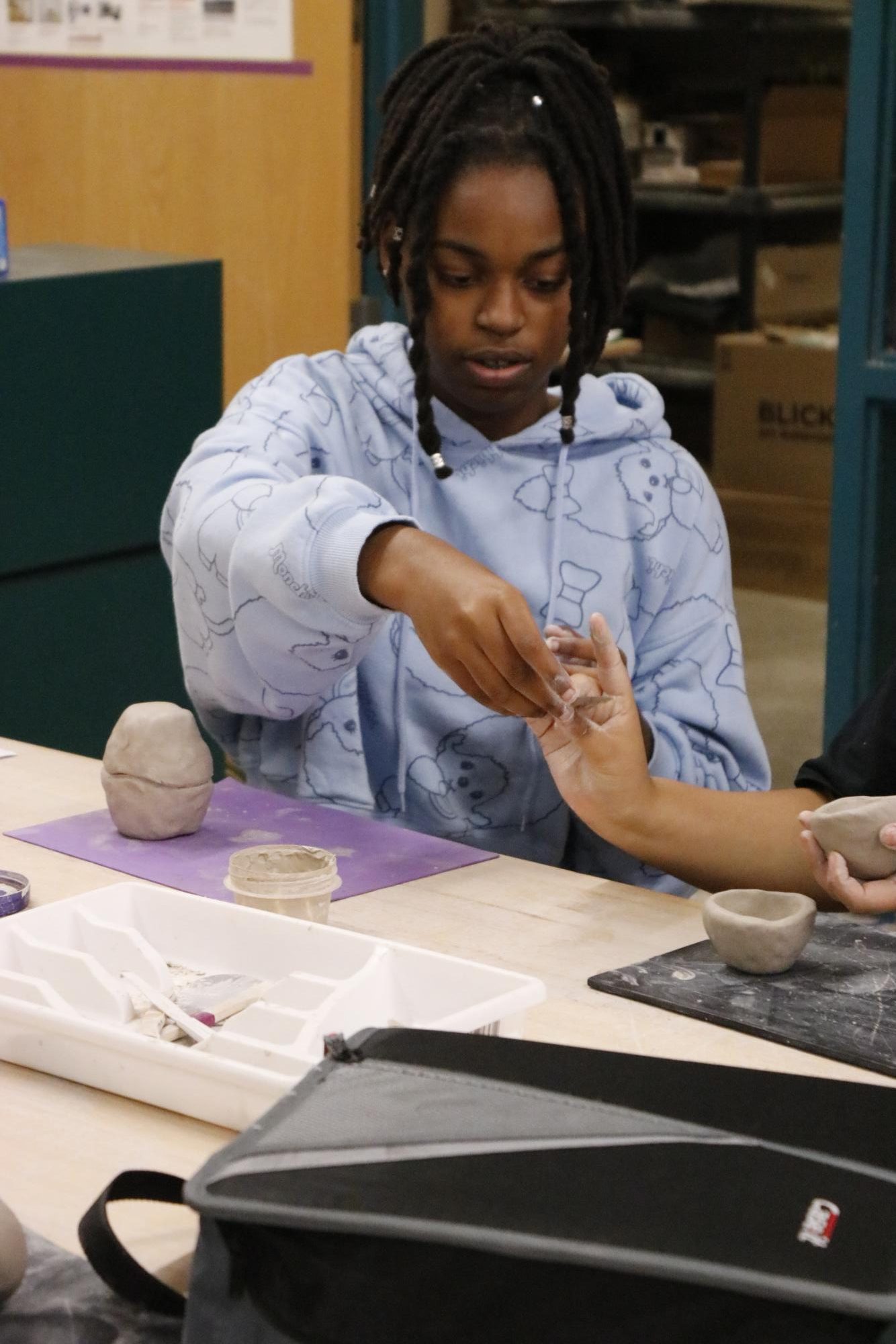 Clay Class (Photos by Emmersyn Bonebrake)
