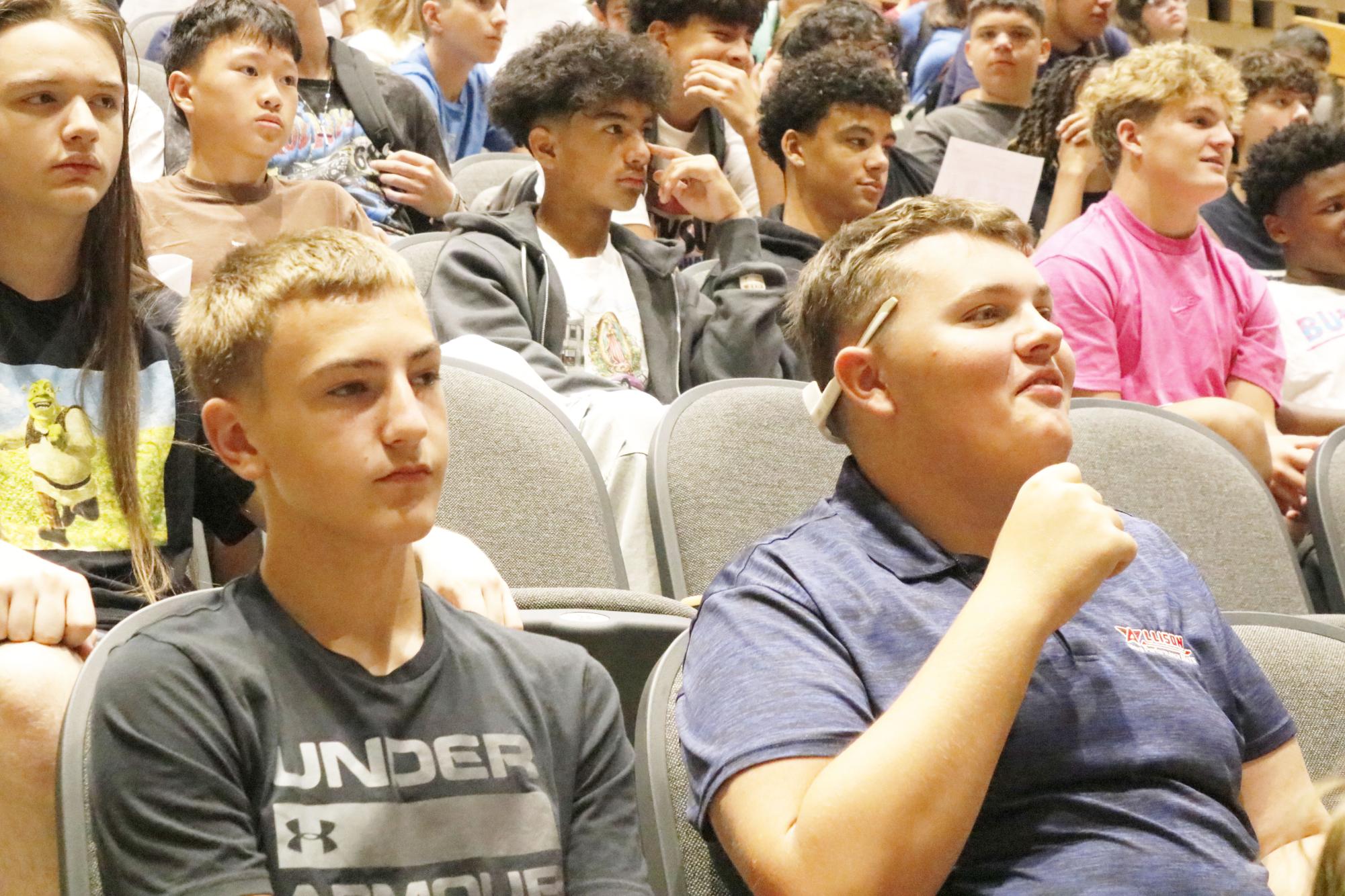 First day for new students (Photos by Emma Searle)