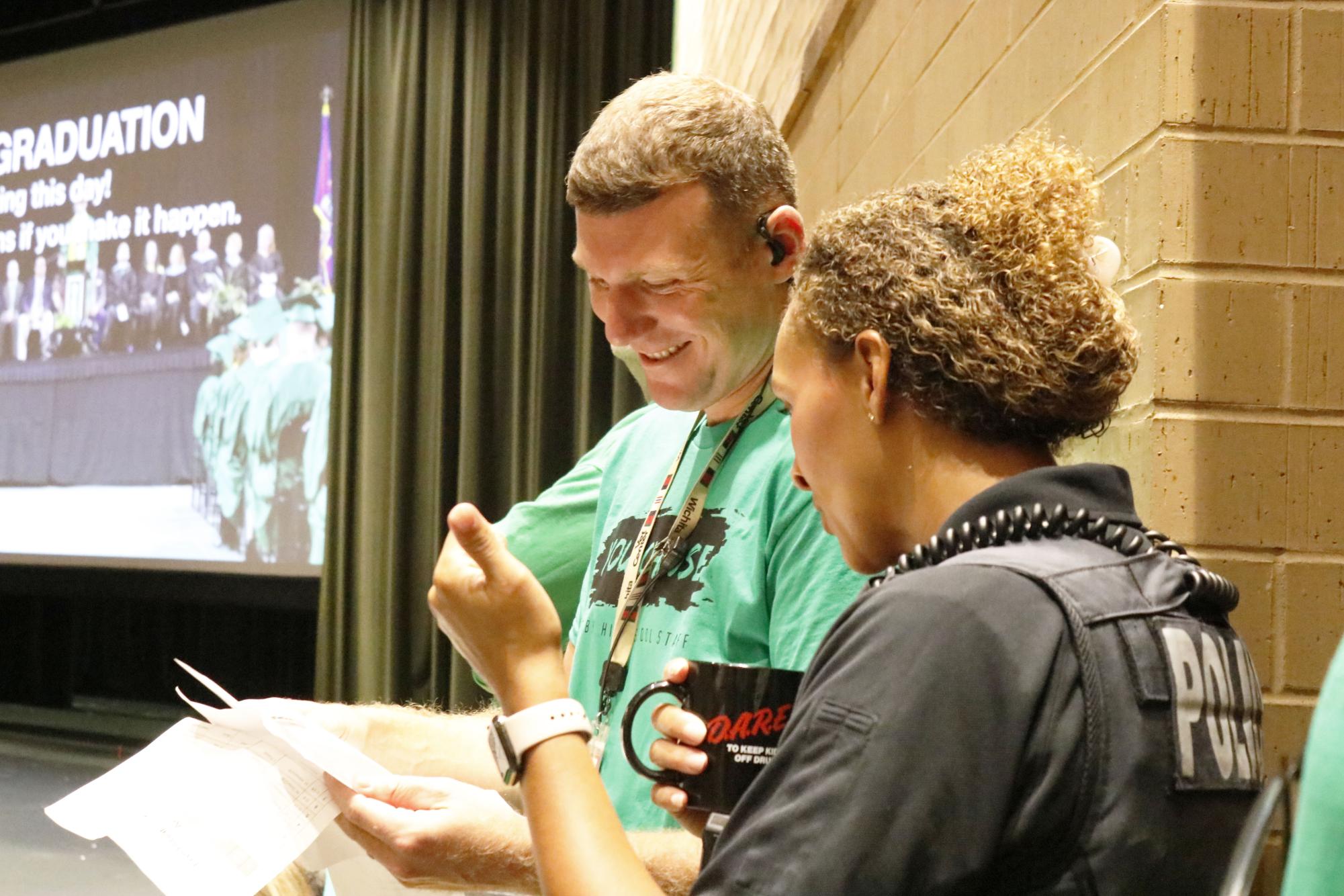 First day for new students (Photos by Emma Searle)