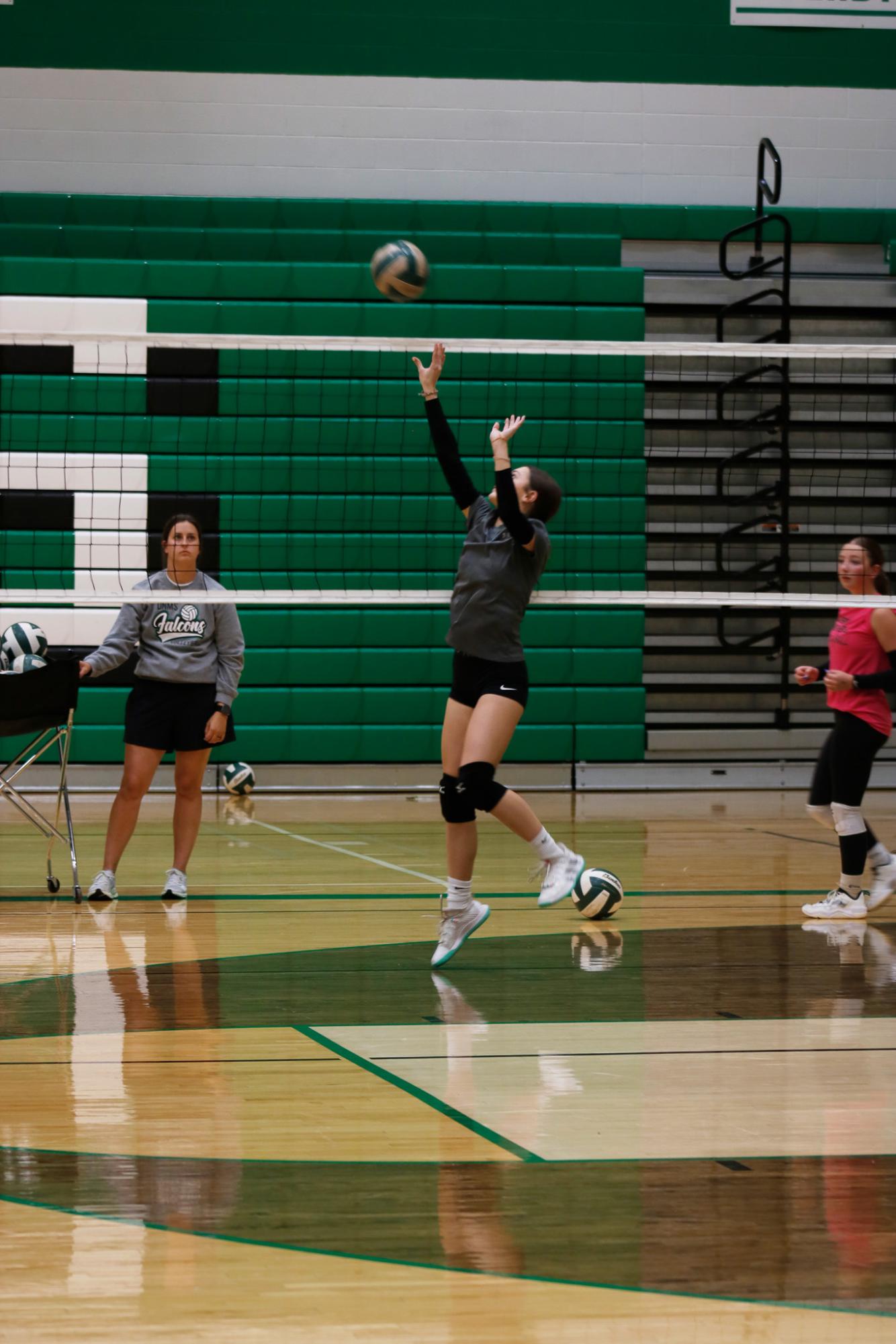 Volleyball Practice (Photos by Maleea Sullivan)