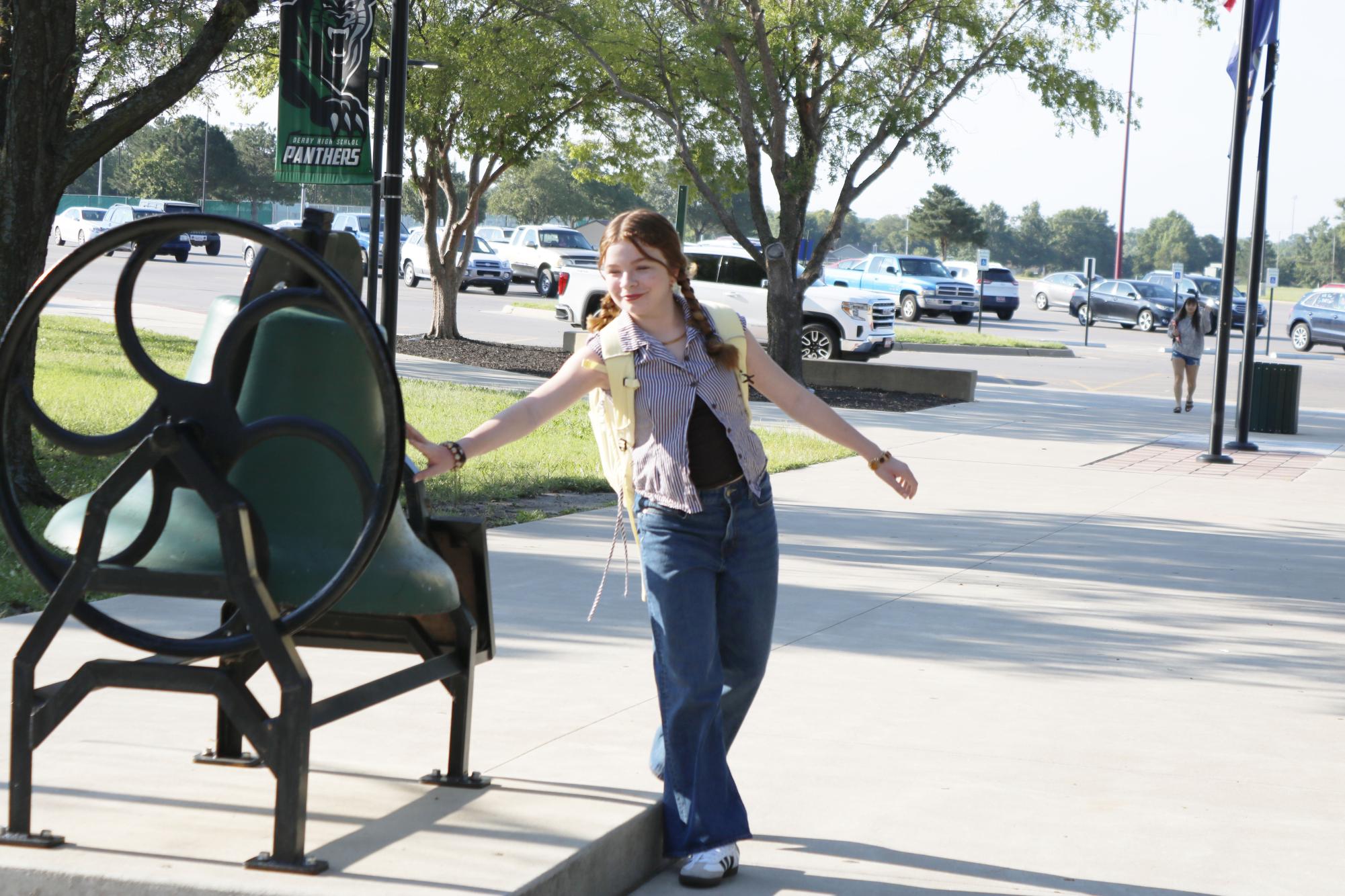 First day for new students (Photos by Emma Searle)