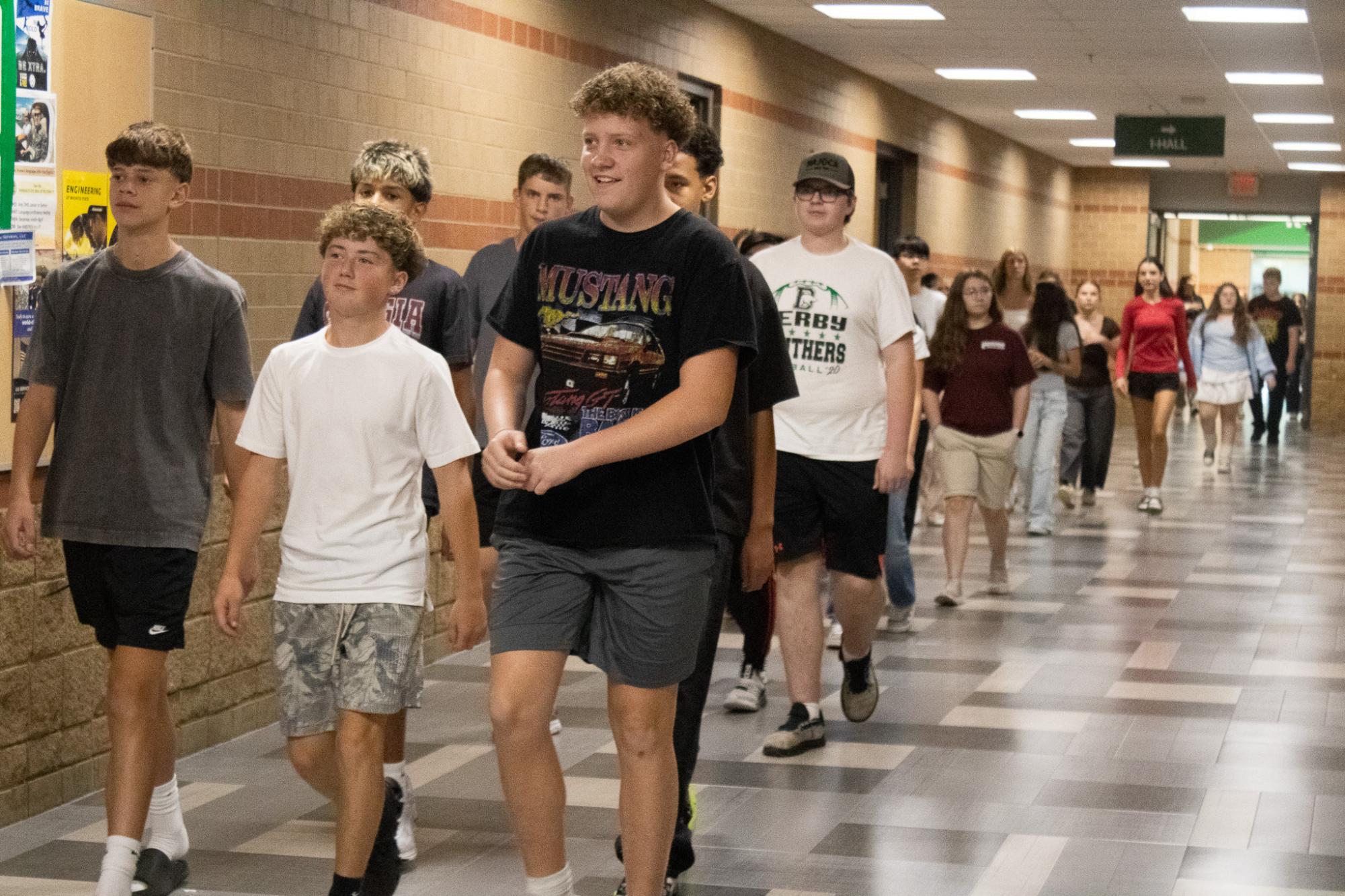 Freshman first day (photos by Alex Flores)