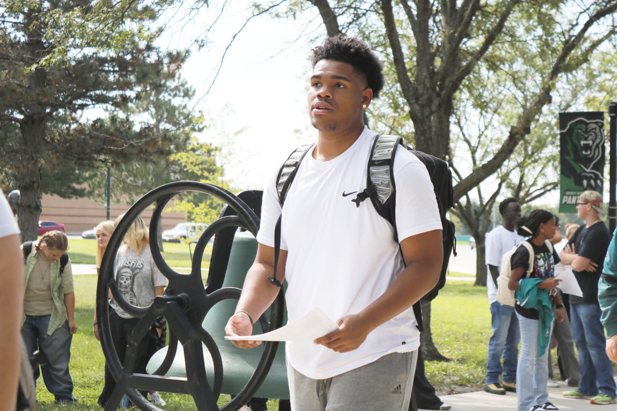 First day for new students (Photos by Emma Searle)