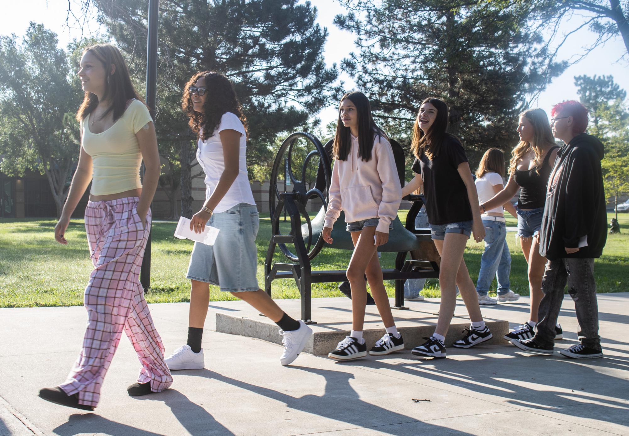 Freshman first day (photos by Alex Flores)