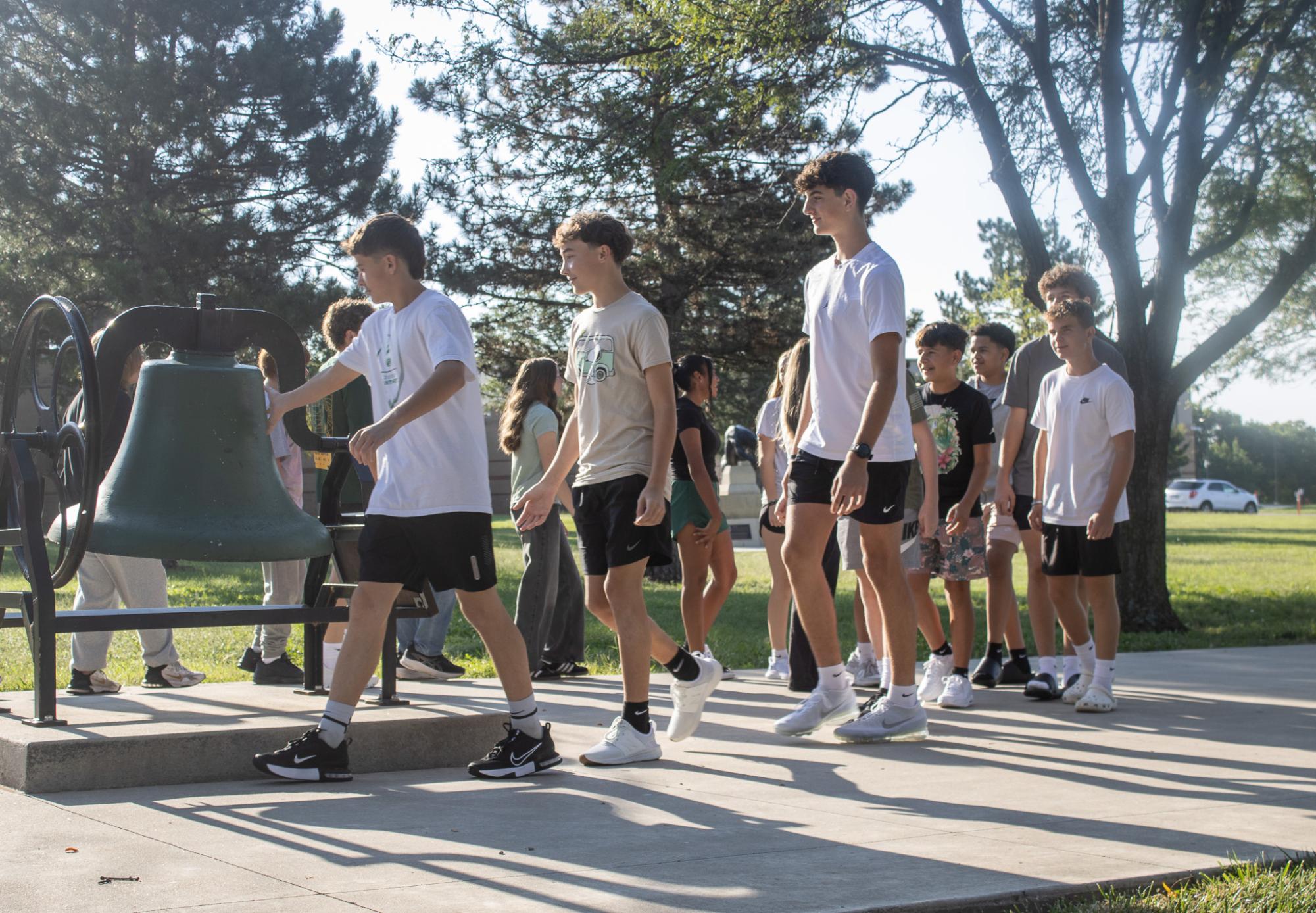 Freshman first day (photos by Alex Flores)