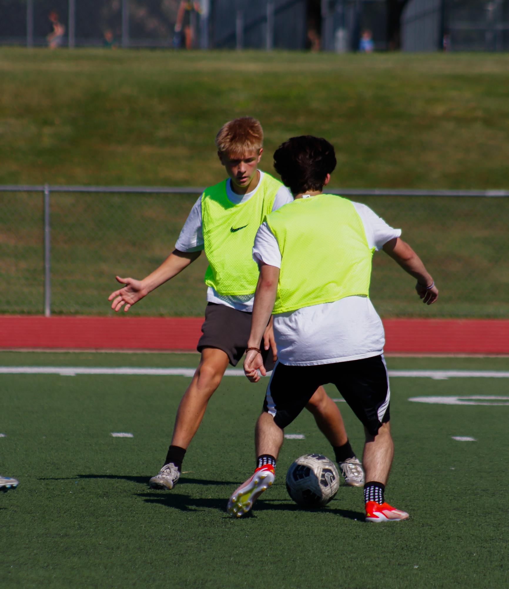 Soccer Tryouts (photos by Stevie Hoppock)