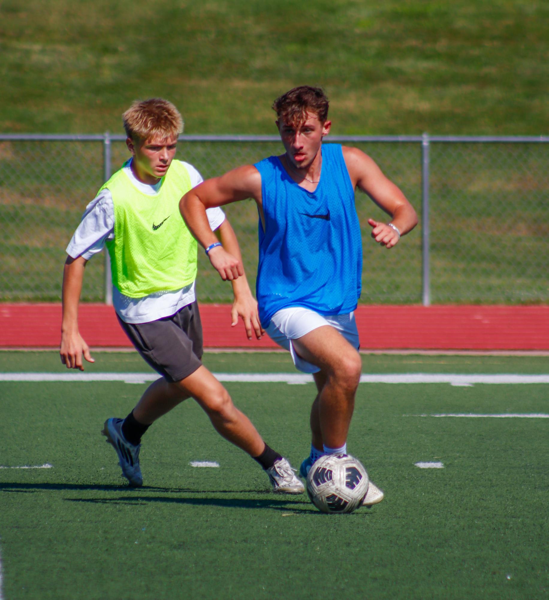 Soccer Tryouts (photos by Stevie Hoppock)