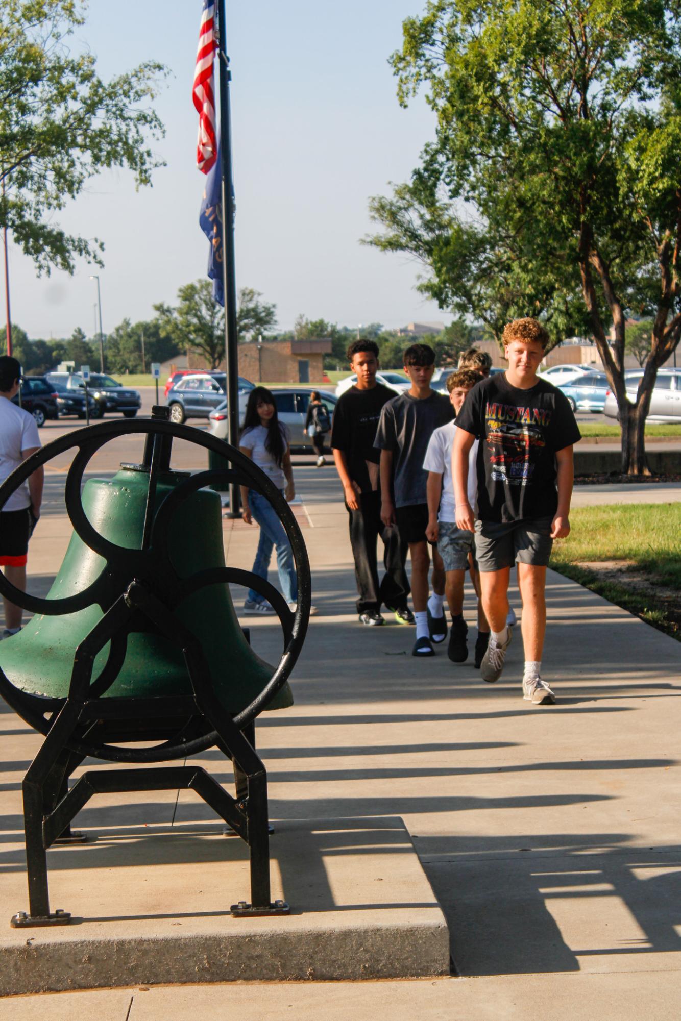 First day for new students (Photos by Maleea Sullivan)