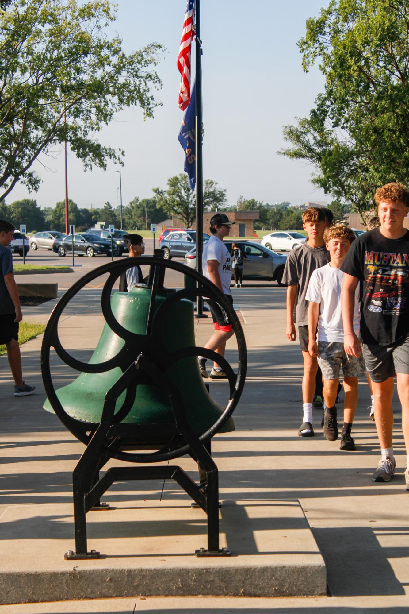 First day for new students (Photos by Maleea Sullivan)