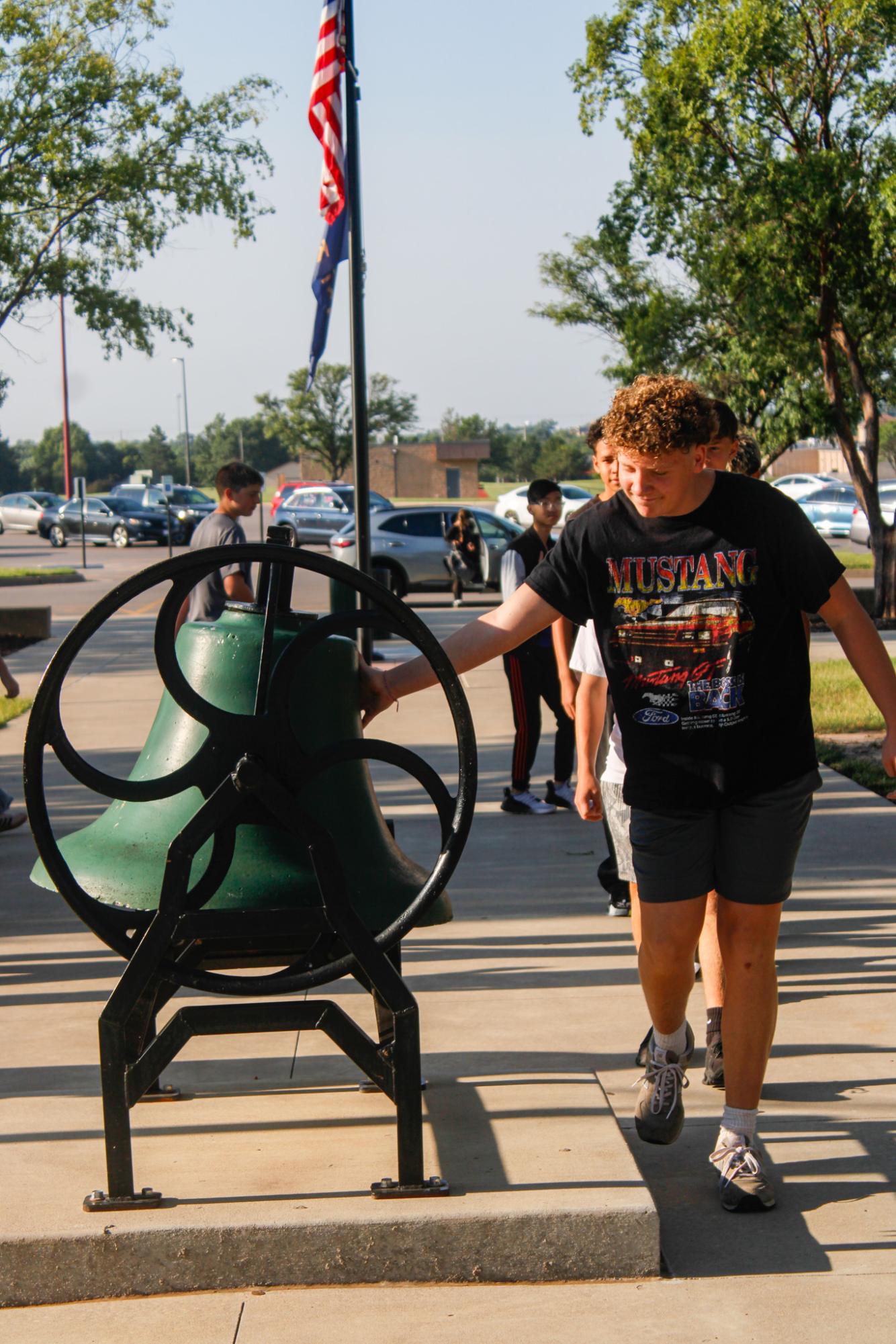 First day for new students (Photos by Maleea Sullivan)