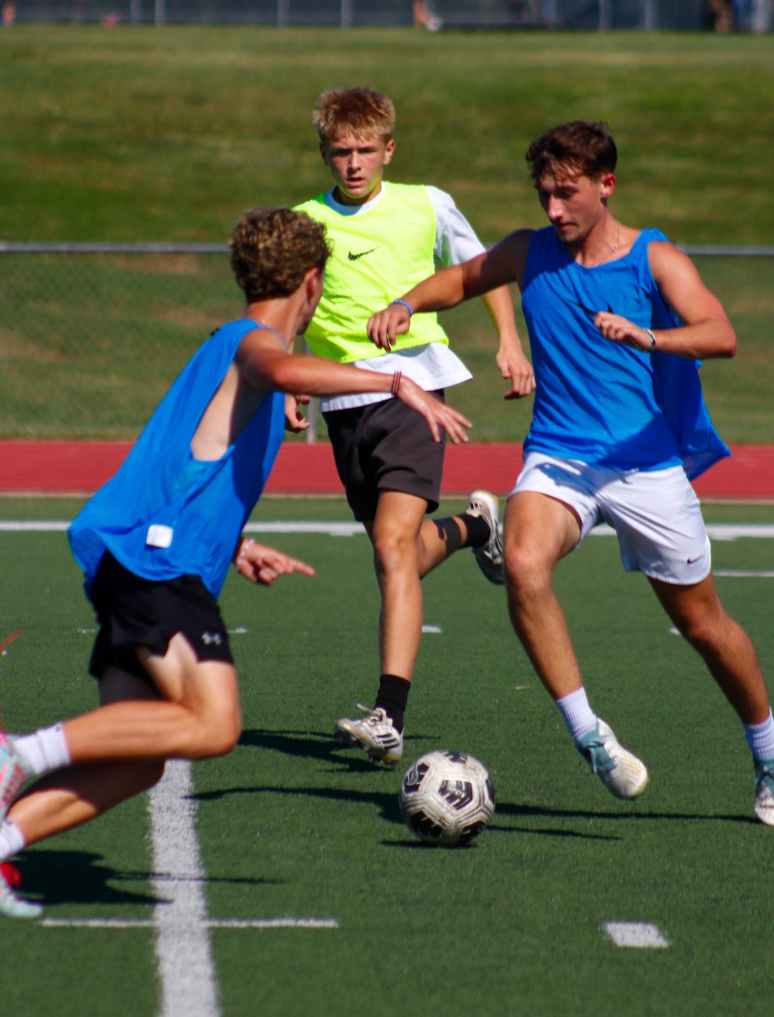 Soccer Tryouts (photos by Stevie Hoppock)
