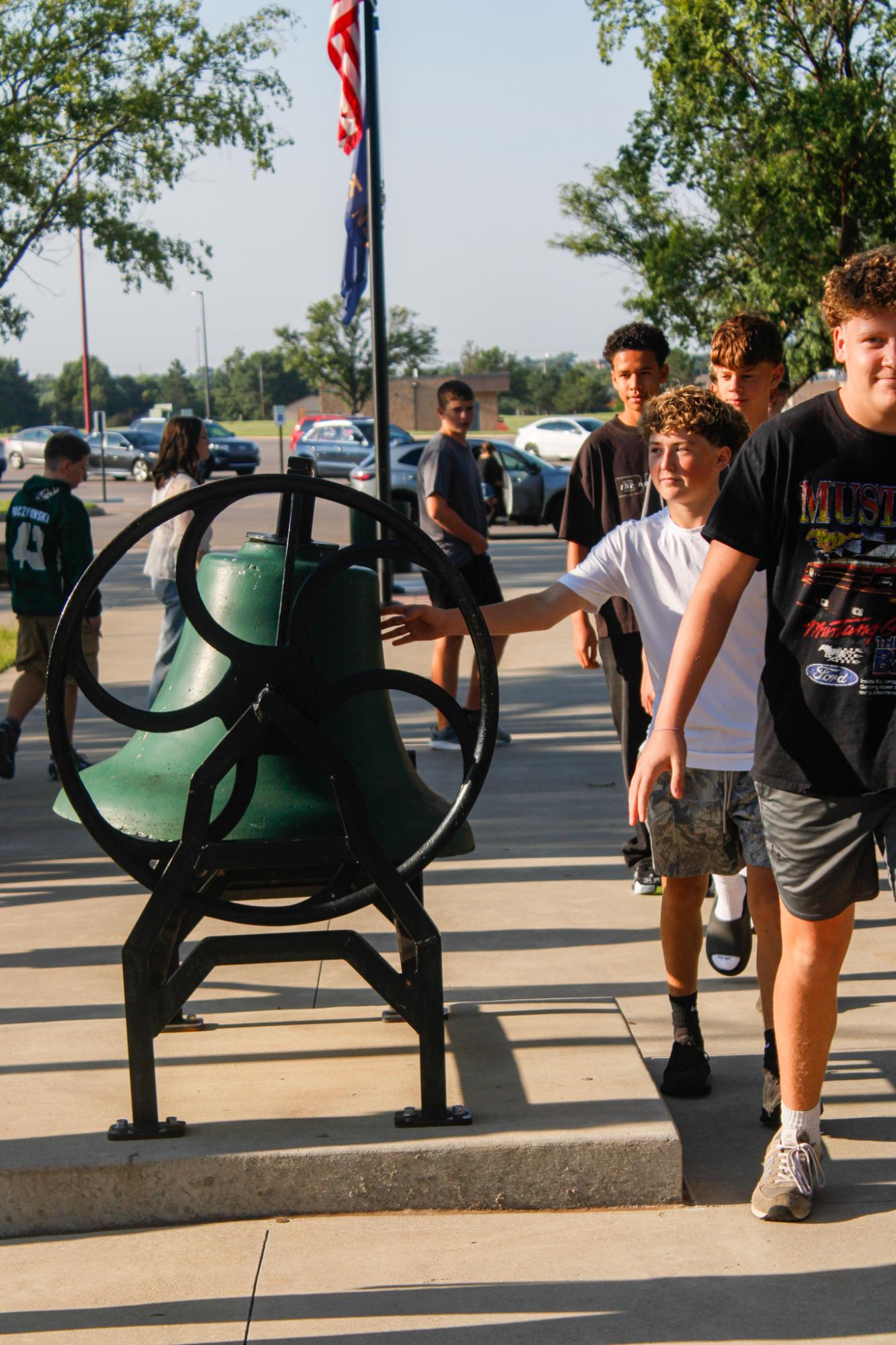 First day for new students (Photos by Maleea Sullivan)