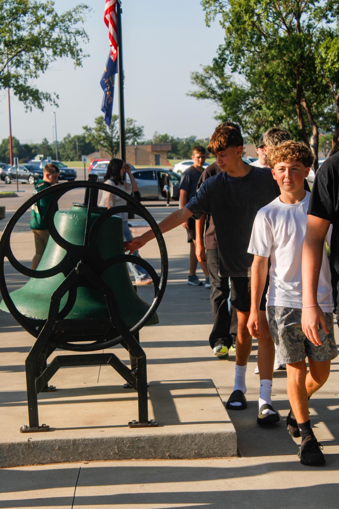 First day for new students (Photos by Maleea Sullivan)