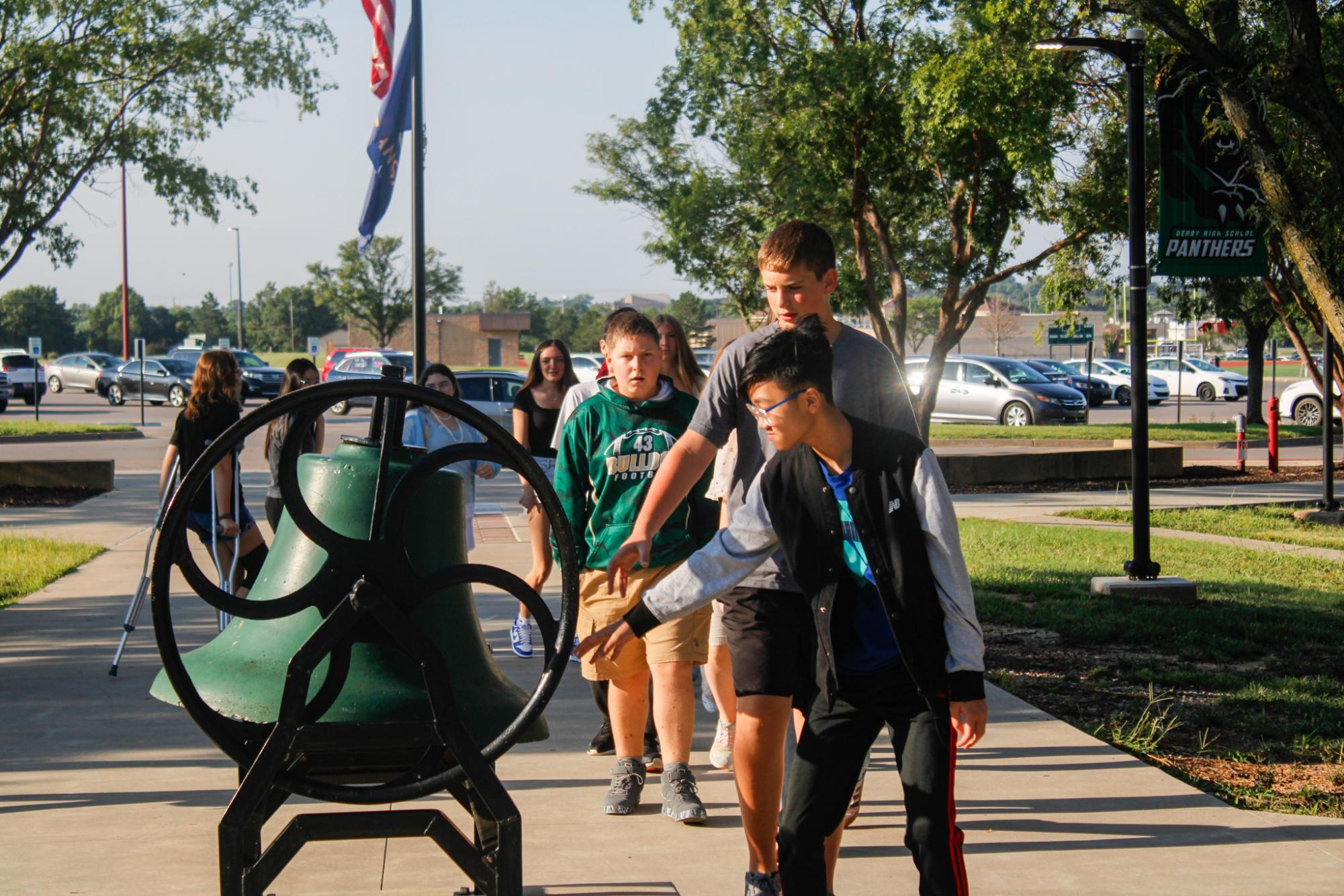First day for new students (Photos by Maleea Sullivan)
