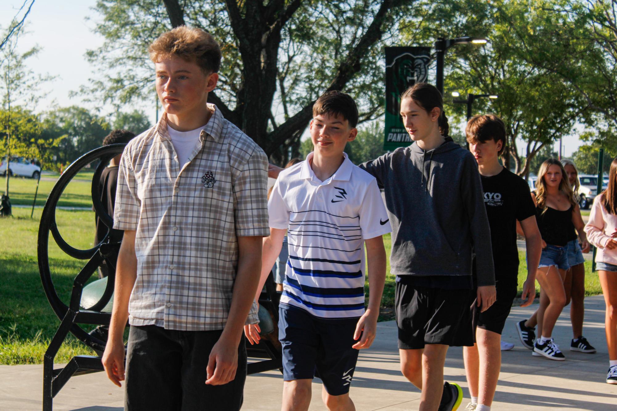 First day for new students (Photos by Maleea Sullivan)