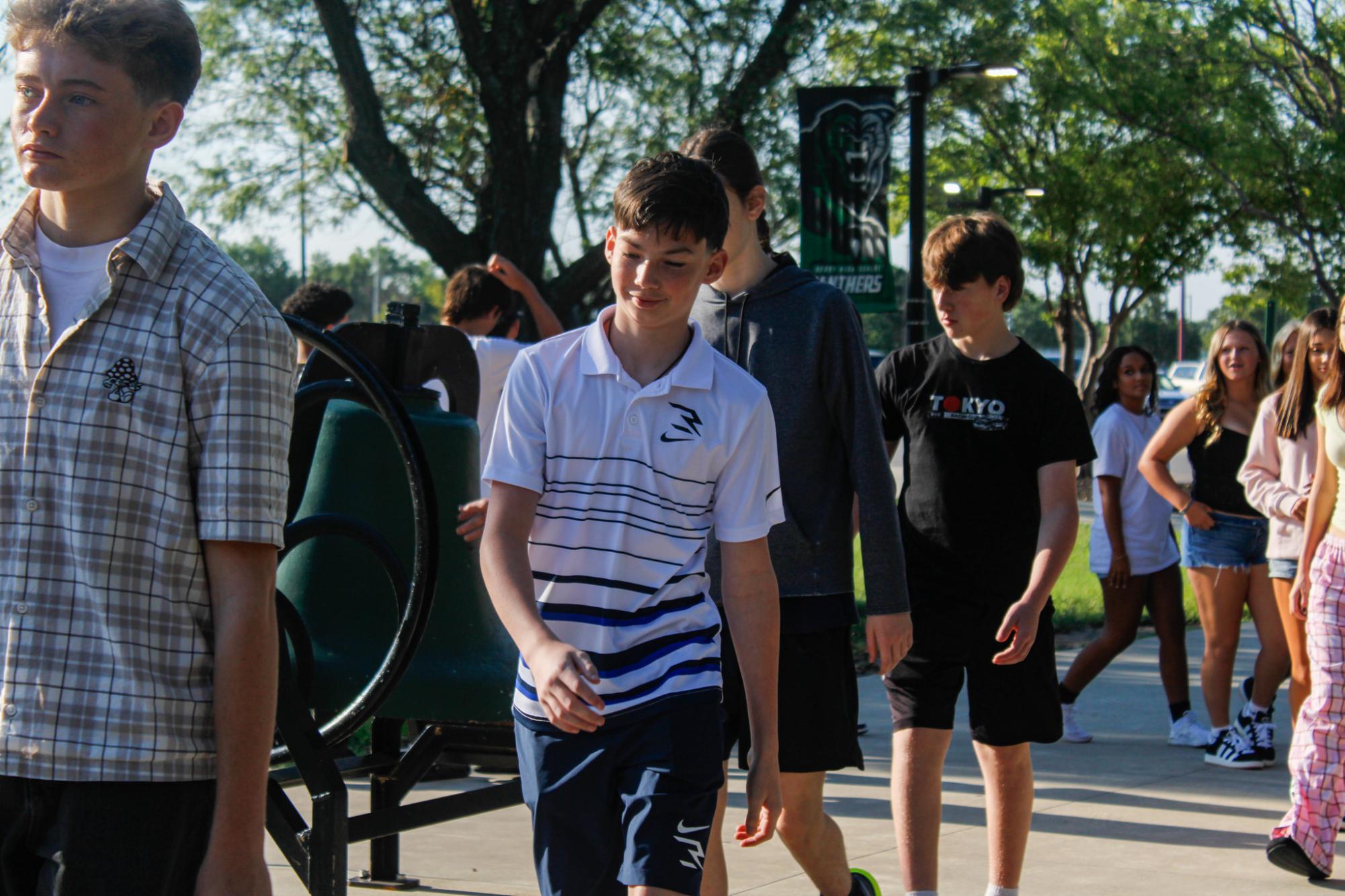 First day for new students (Photos by Maleea Sullivan)
