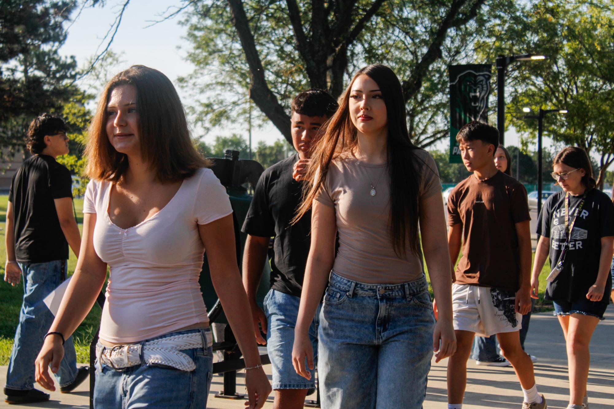 First day for new students (Photos by Maleea Sullivan)