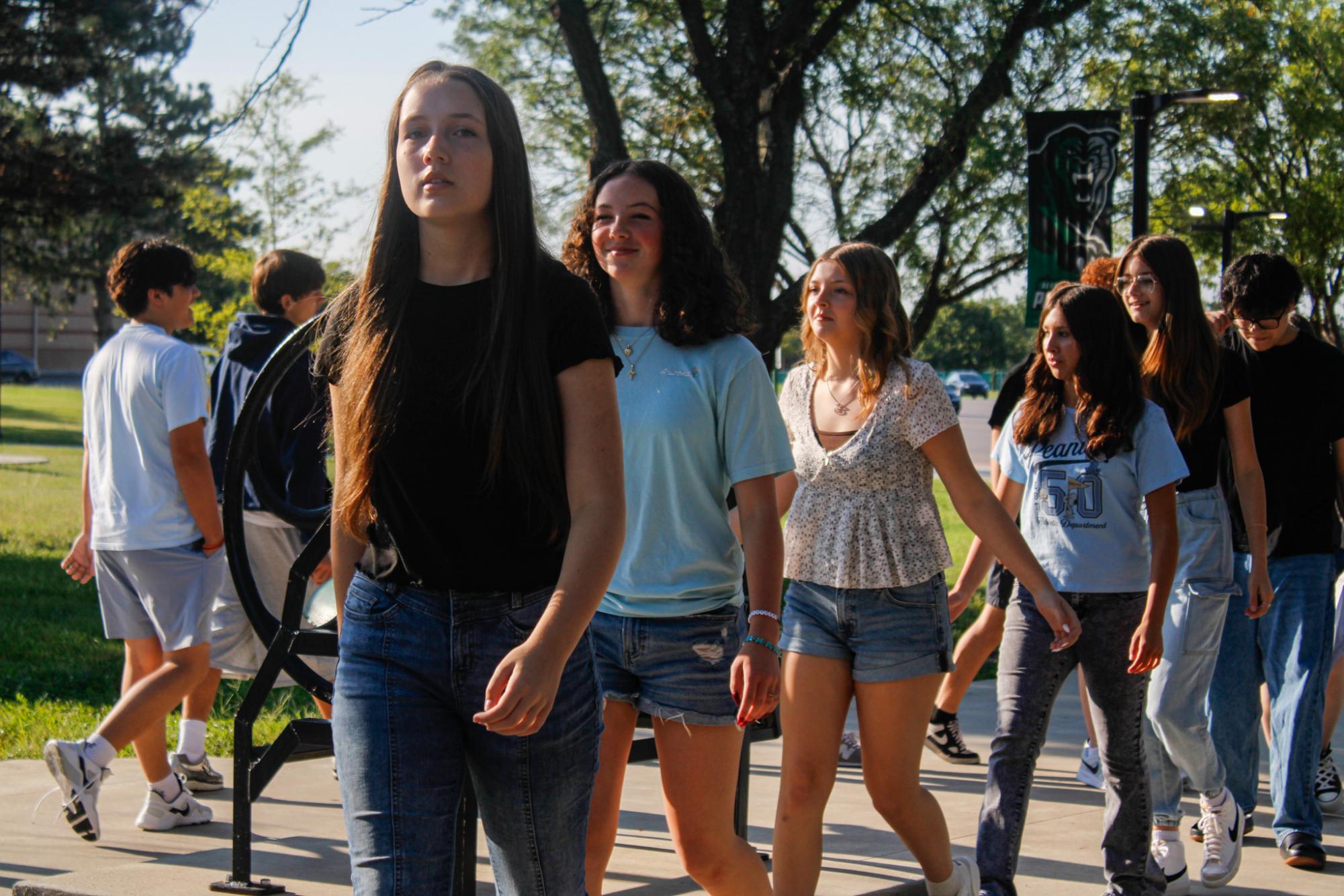 First day for new students (Photos by Maleea Sullivan)