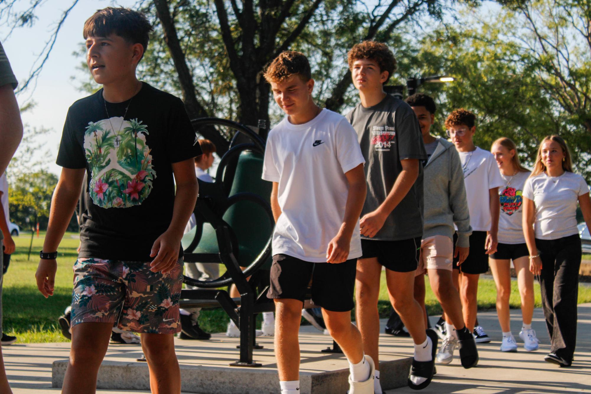 First day for new students (Photos by Maleea Sullivan)