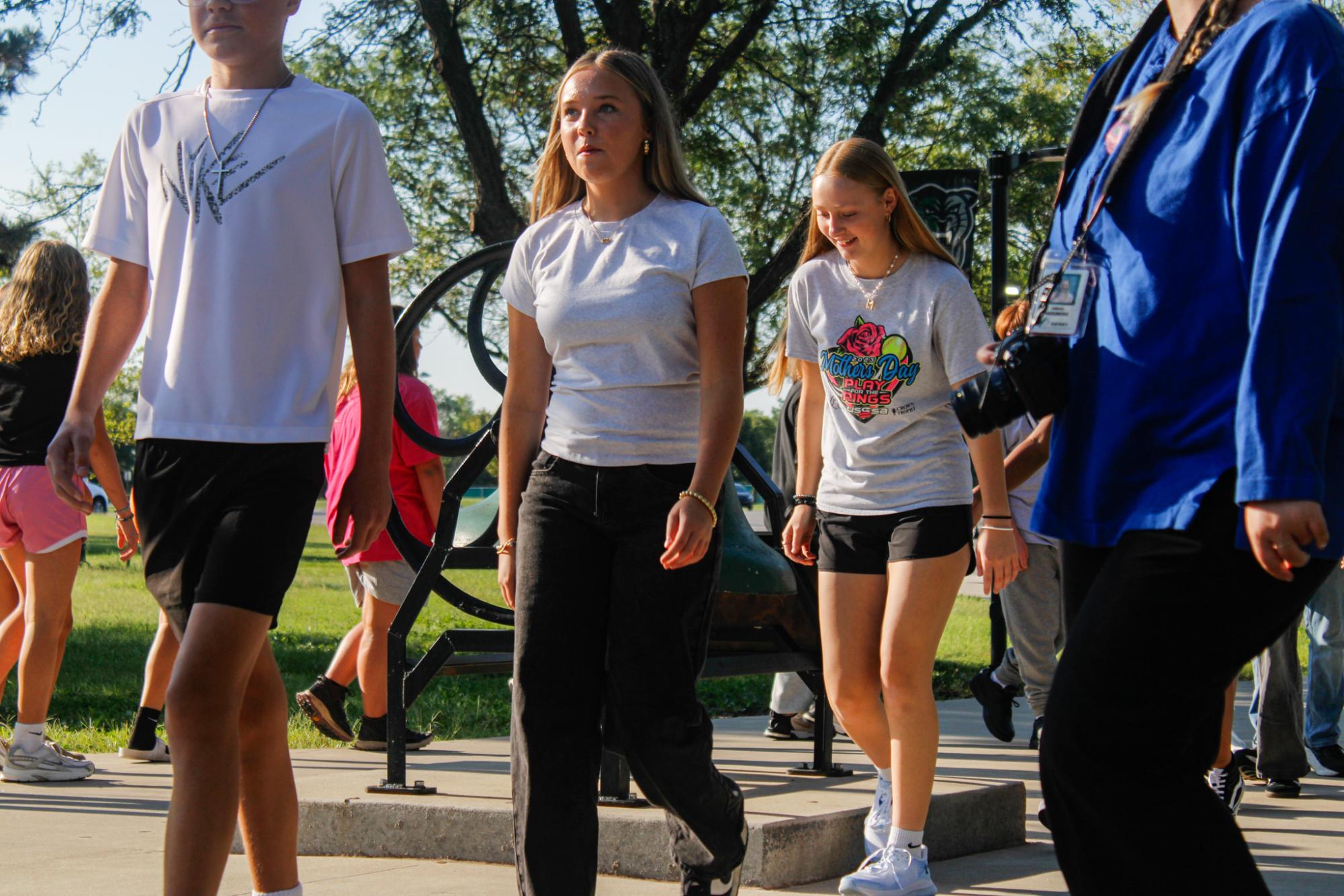 First day for new students (Photos by Maleea Sullivan)
