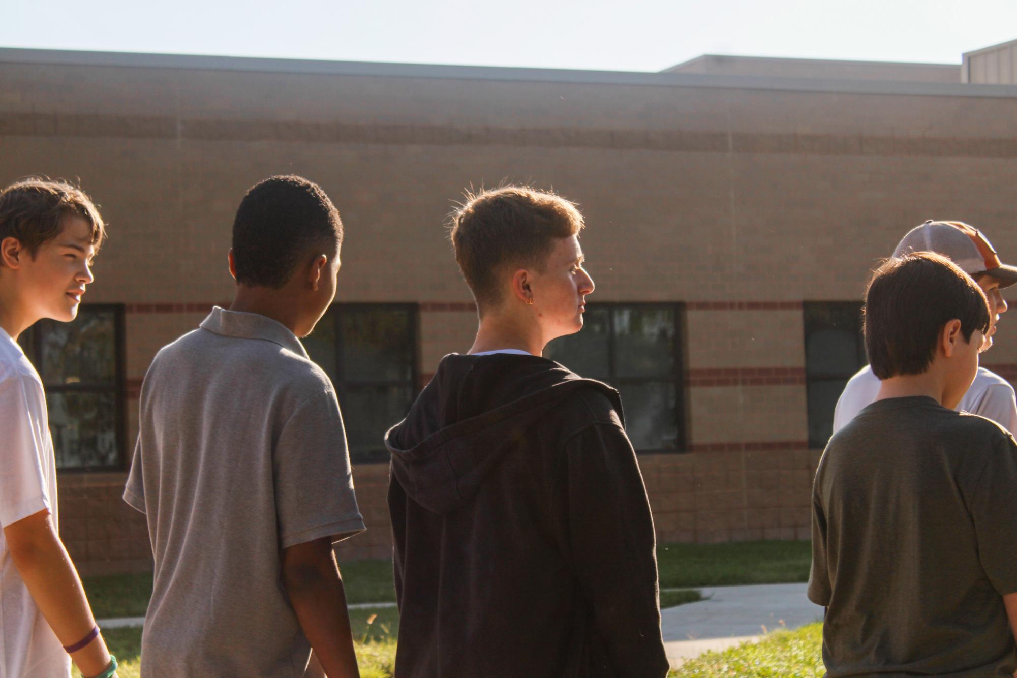 First day for new students (Photos by Maleea Sullivan)