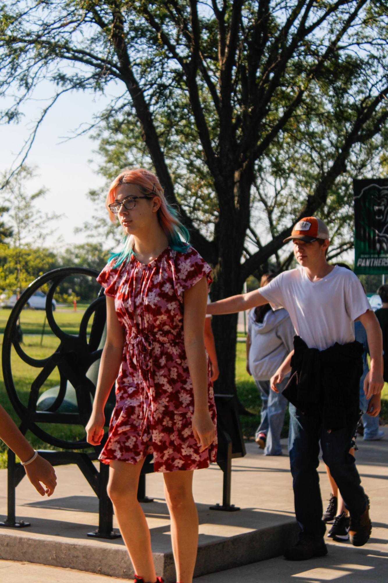 First day for new students (Photos by Maleea Sullivan)