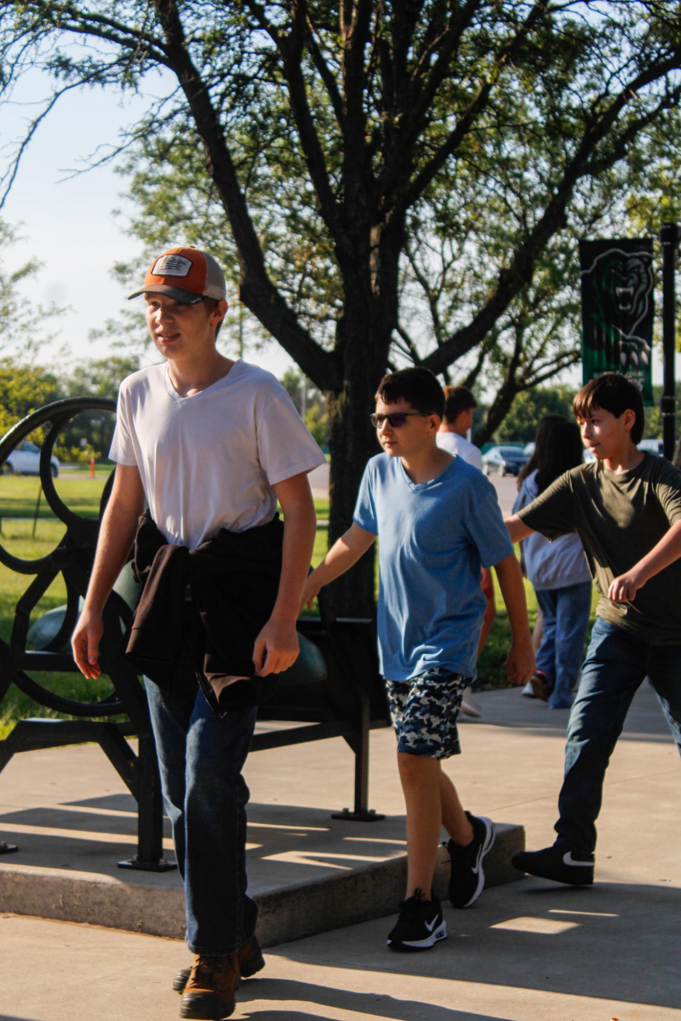 First day for new students (Photos by Maleea Sullivan)