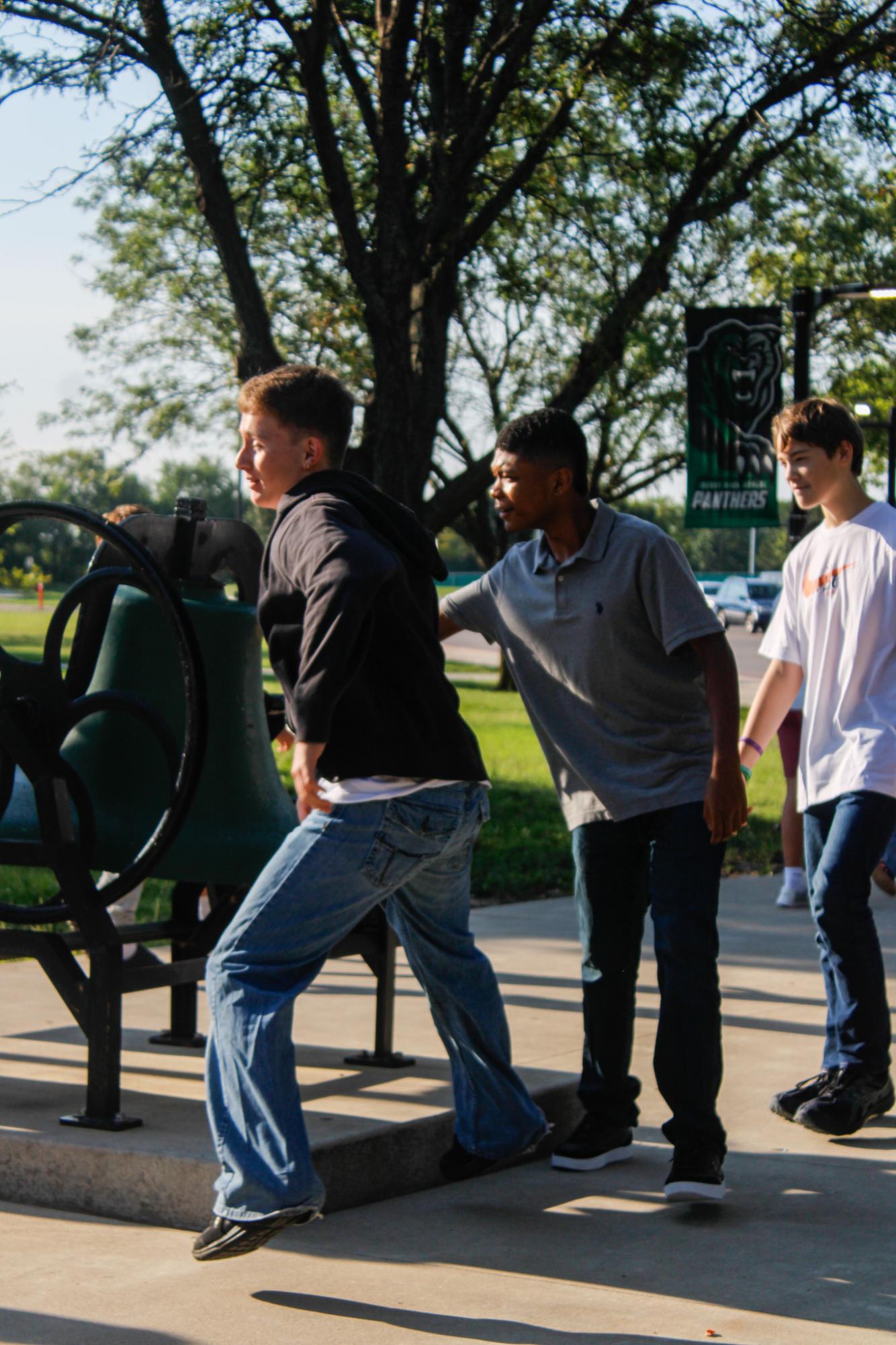 First day for new students (Photos by Maleea Sullivan)
