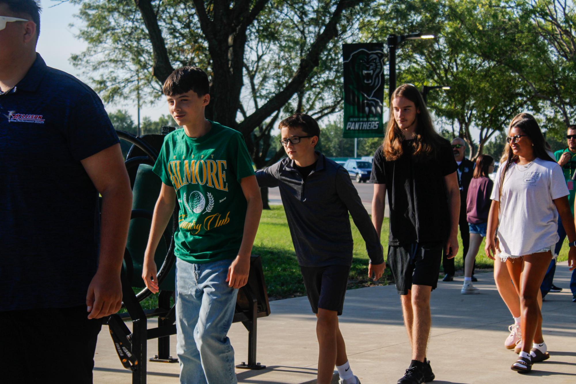 First day for new students (Photos by Maleea Sullivan)