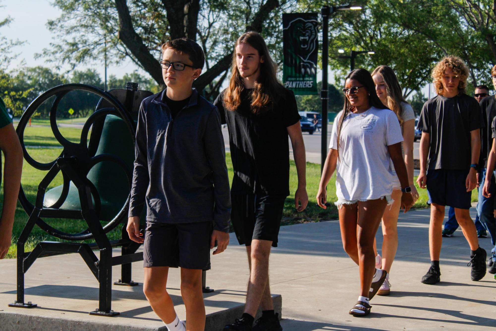 First day for new students (Photos by Maleea Sullivan)