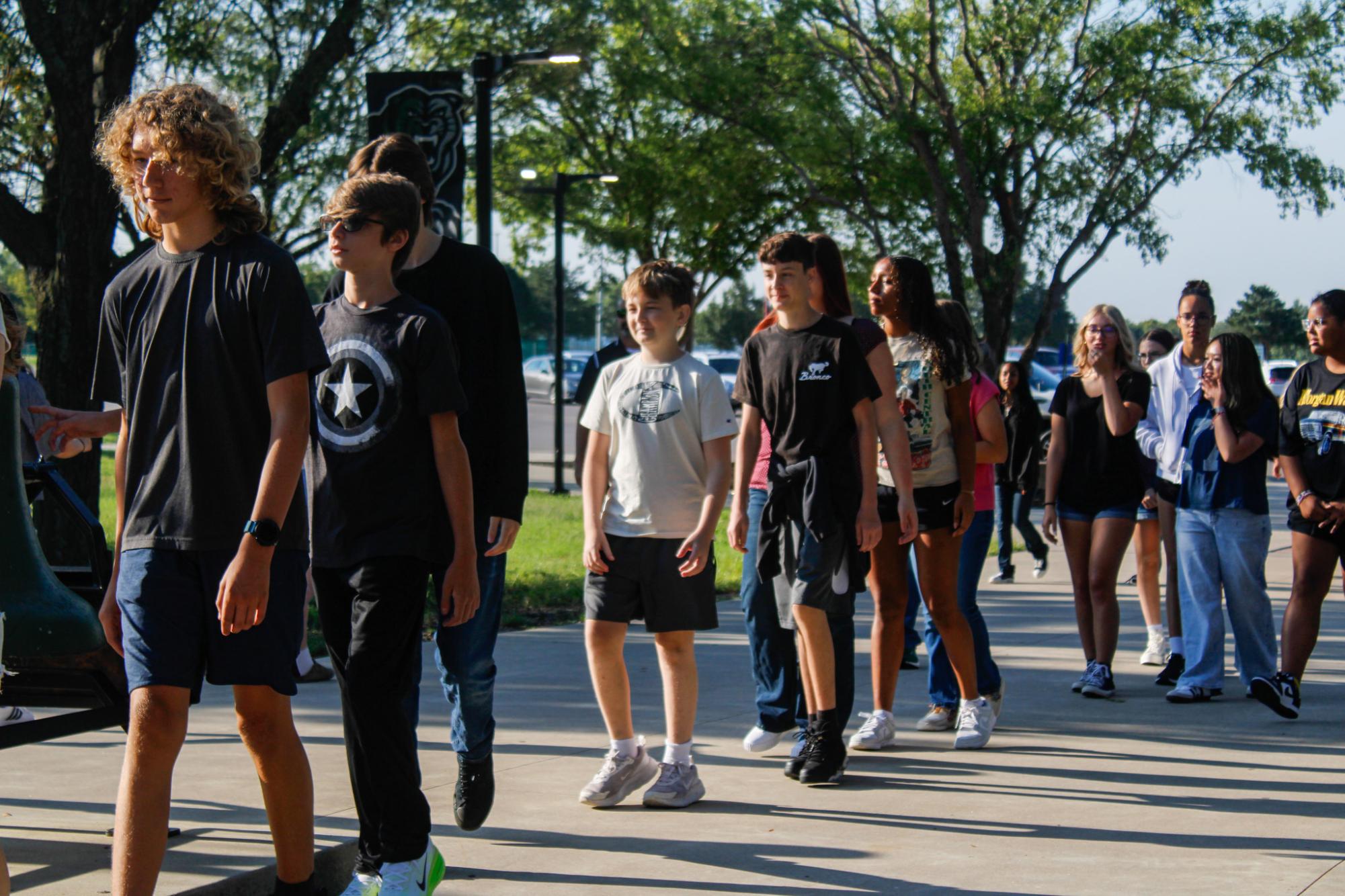 First day for new students (Photos by Maleea Sullivan)