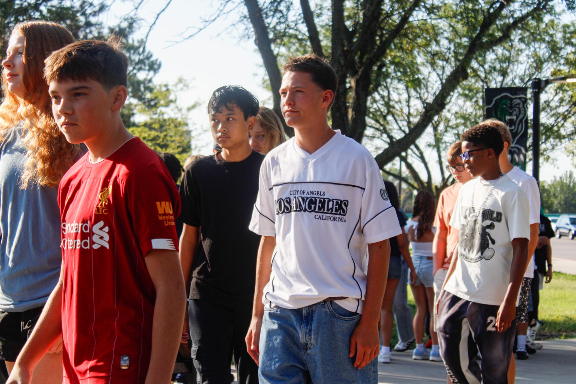 First day for new students (Photos by Maleea Sullivan)