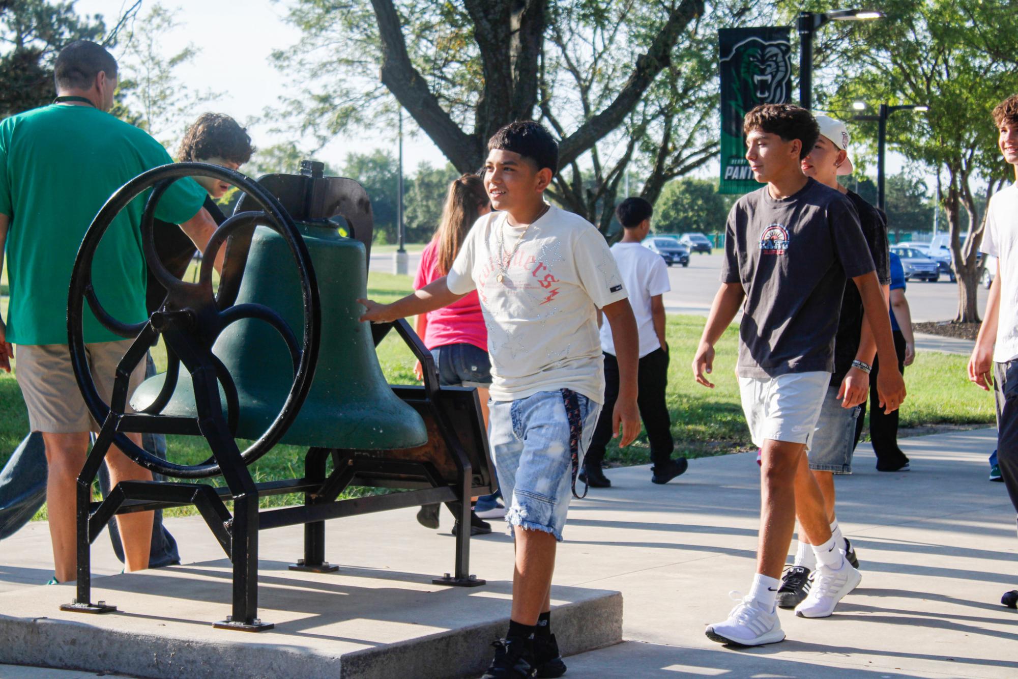 First day for new students (Photos by Maleea Sullivan)