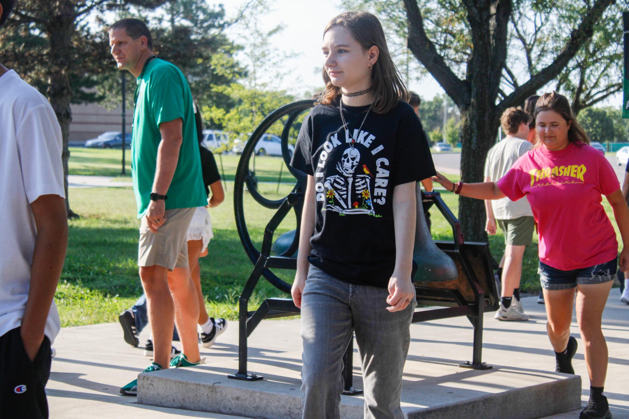 First day for new students (Photos by Maleea Sullivan)
