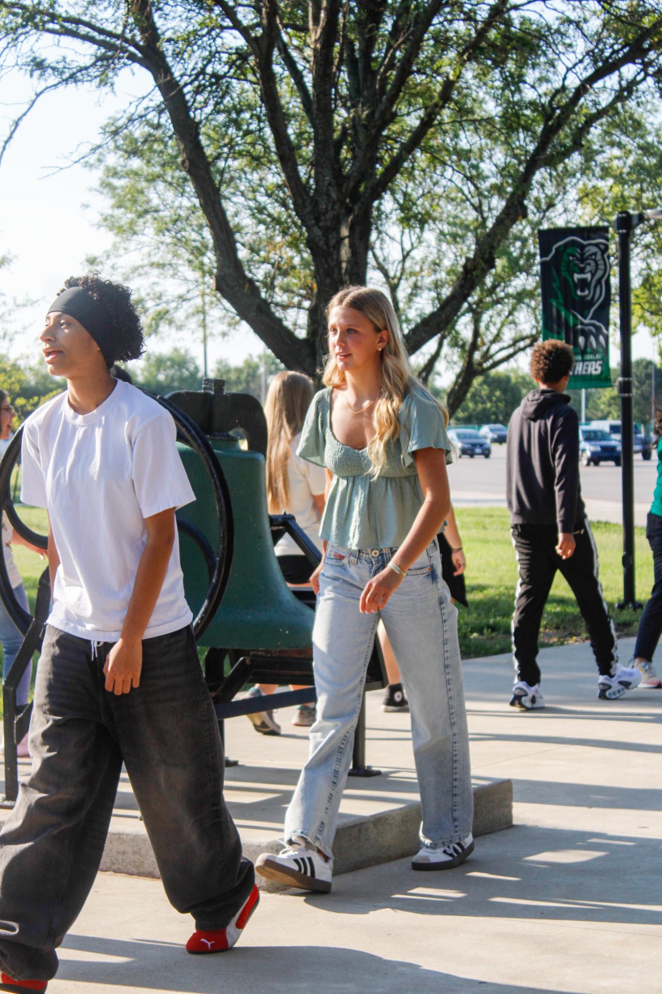 First day for new students (Photos by Maleea Sullivan)