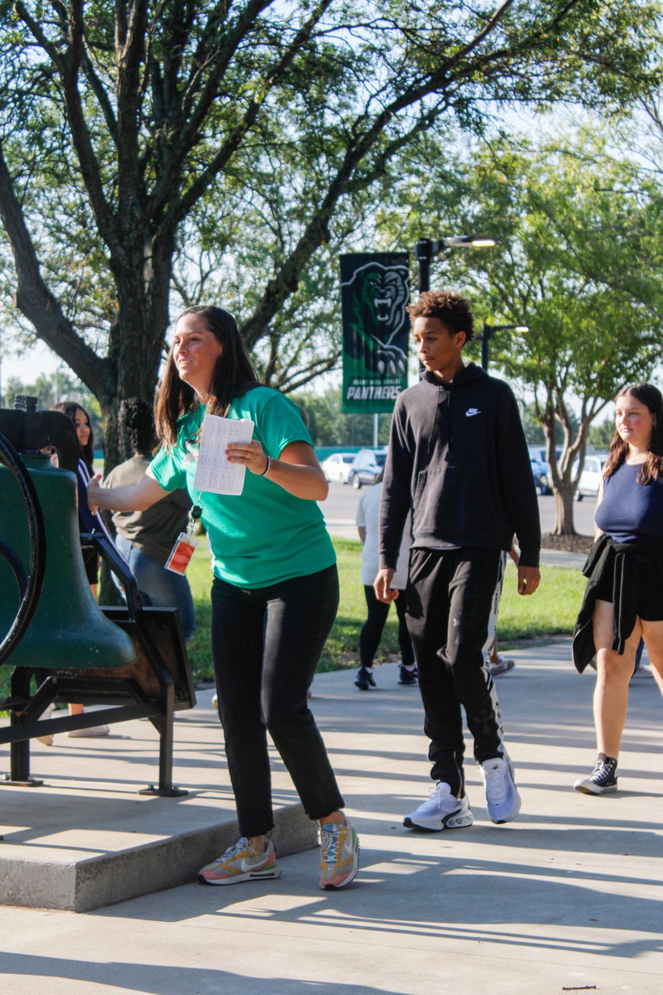 First day for new students (Photos by Maleea Sullivan)