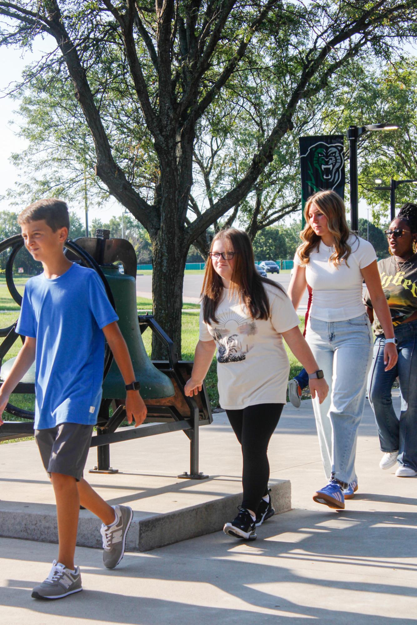 First day for new students (Photos by Maleea Sullivan)