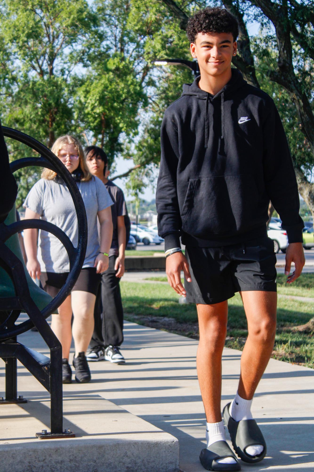 First day for new students (Photos by Maleea Sullivan)