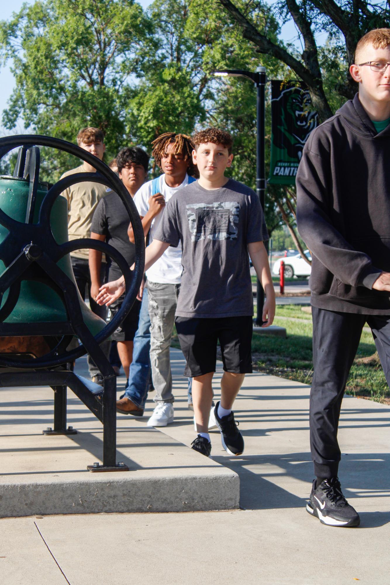 First day for new students (Photos by Maleea Sullivan)