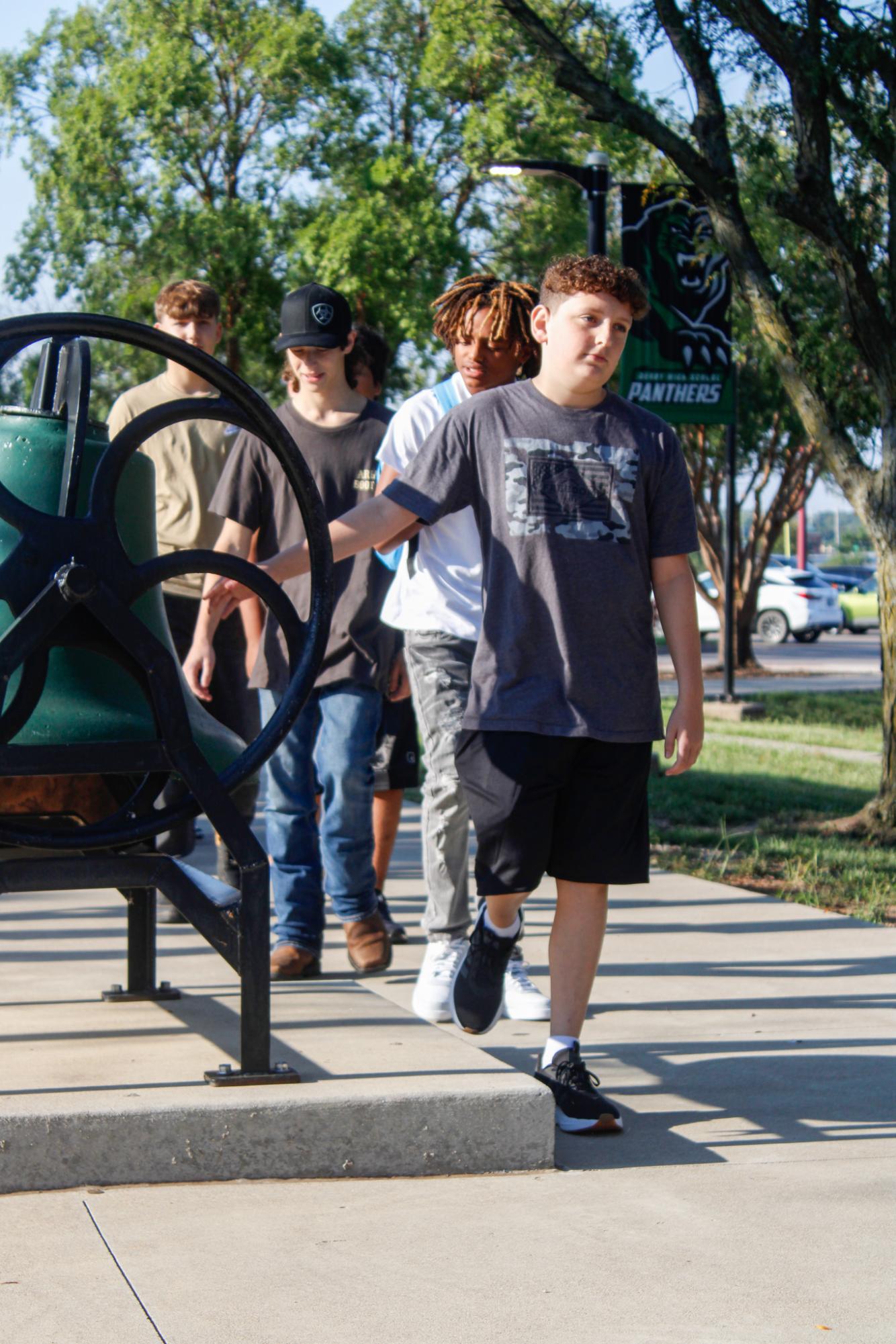 First day for new students (Photos by Maleea Sullivan)
