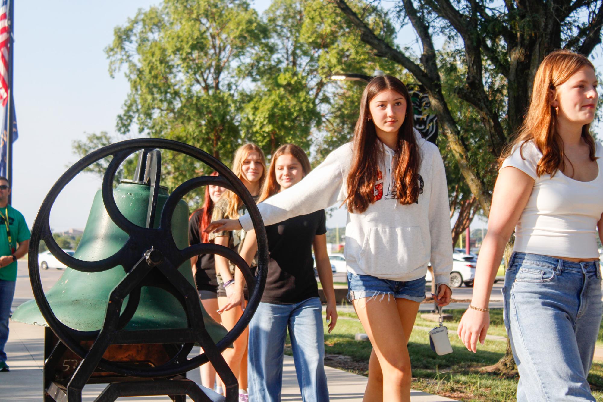 First day for new students (Photos by Maleea Sullivan)