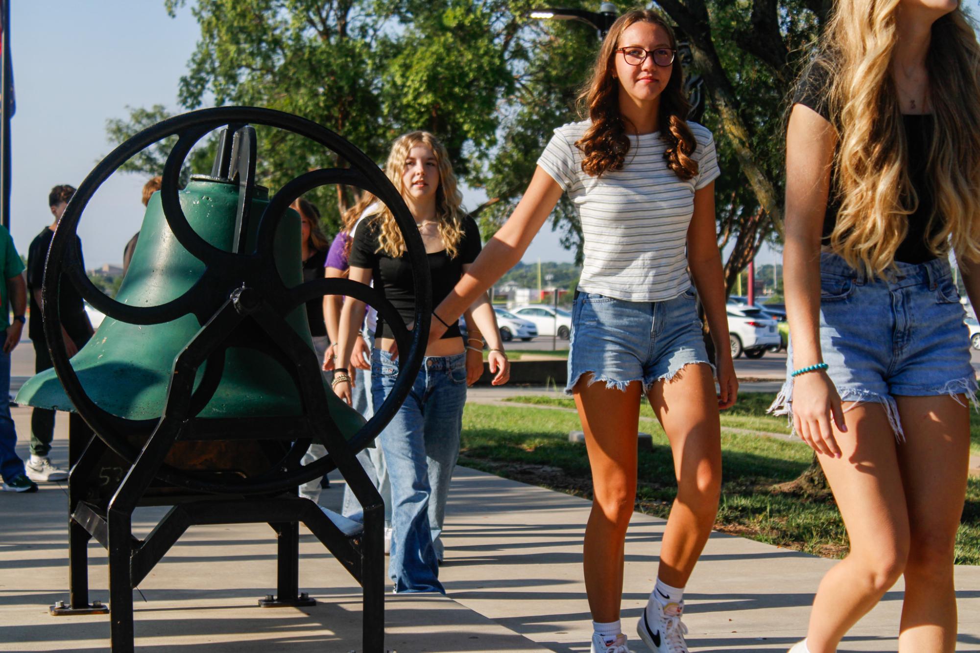 First day for new students (Photos by Maleea Sullivan)