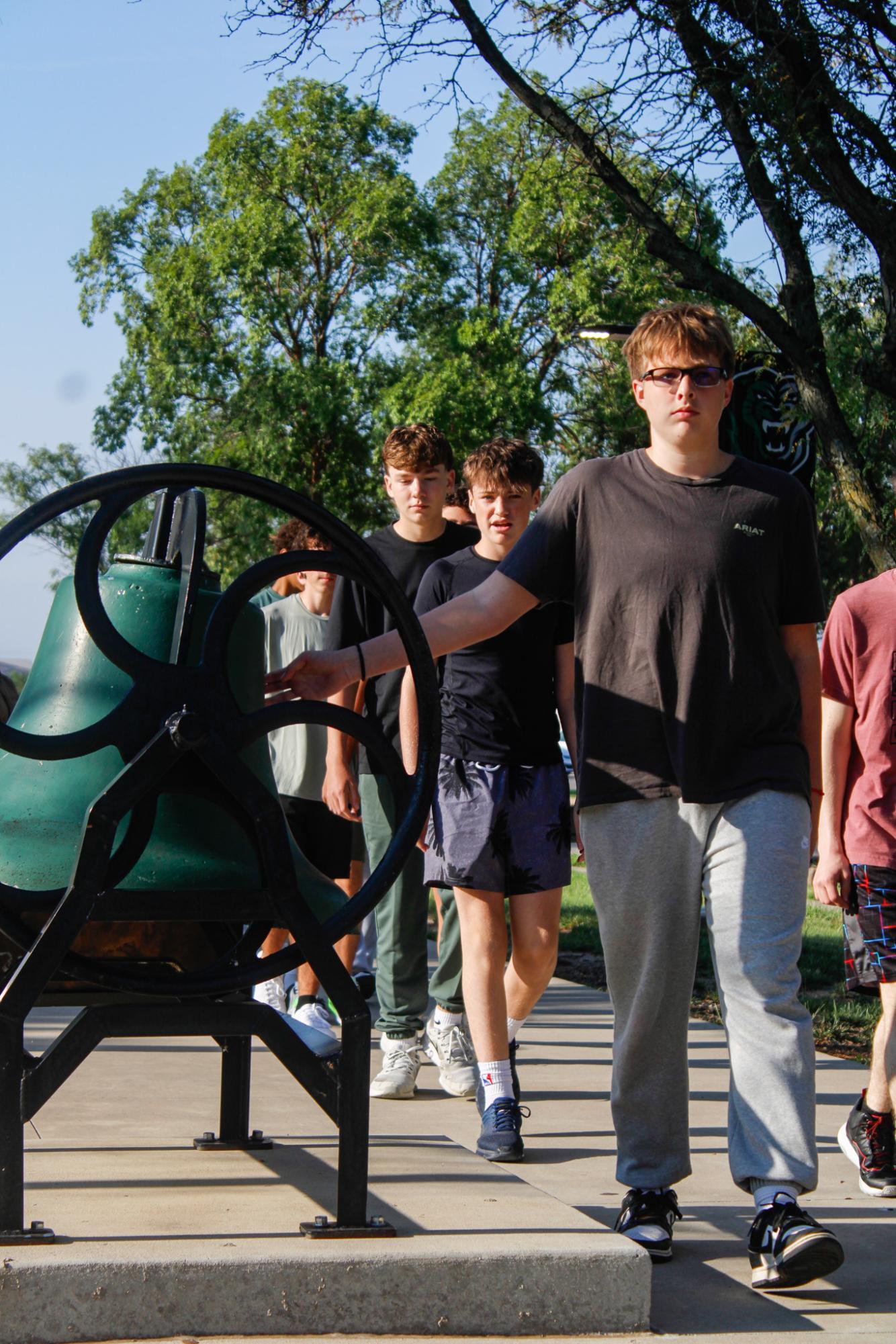 First day for new students (Photos by Maleea Sullivan)