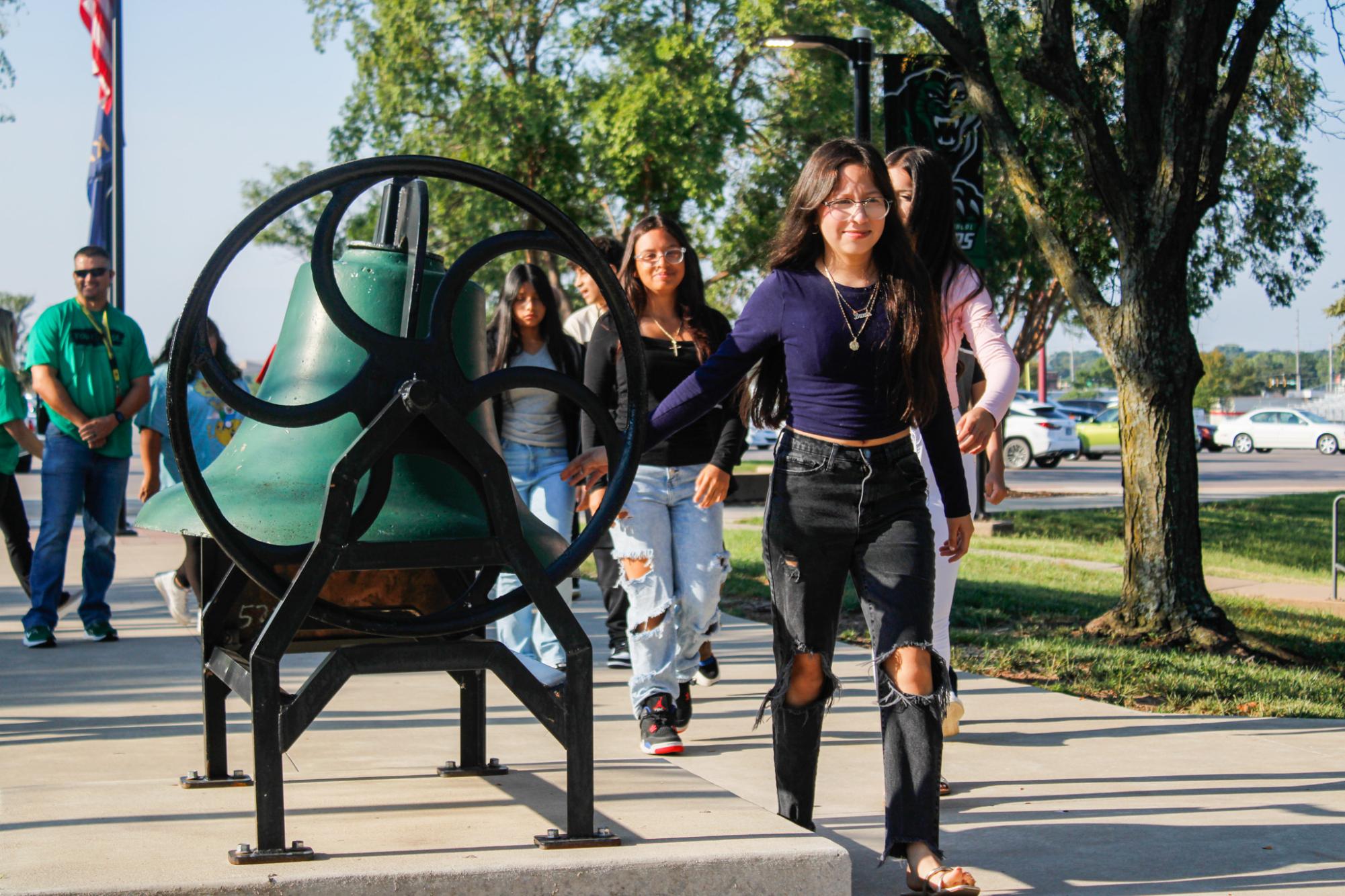 First day for new students (Photos by Maleea Sullivan)
